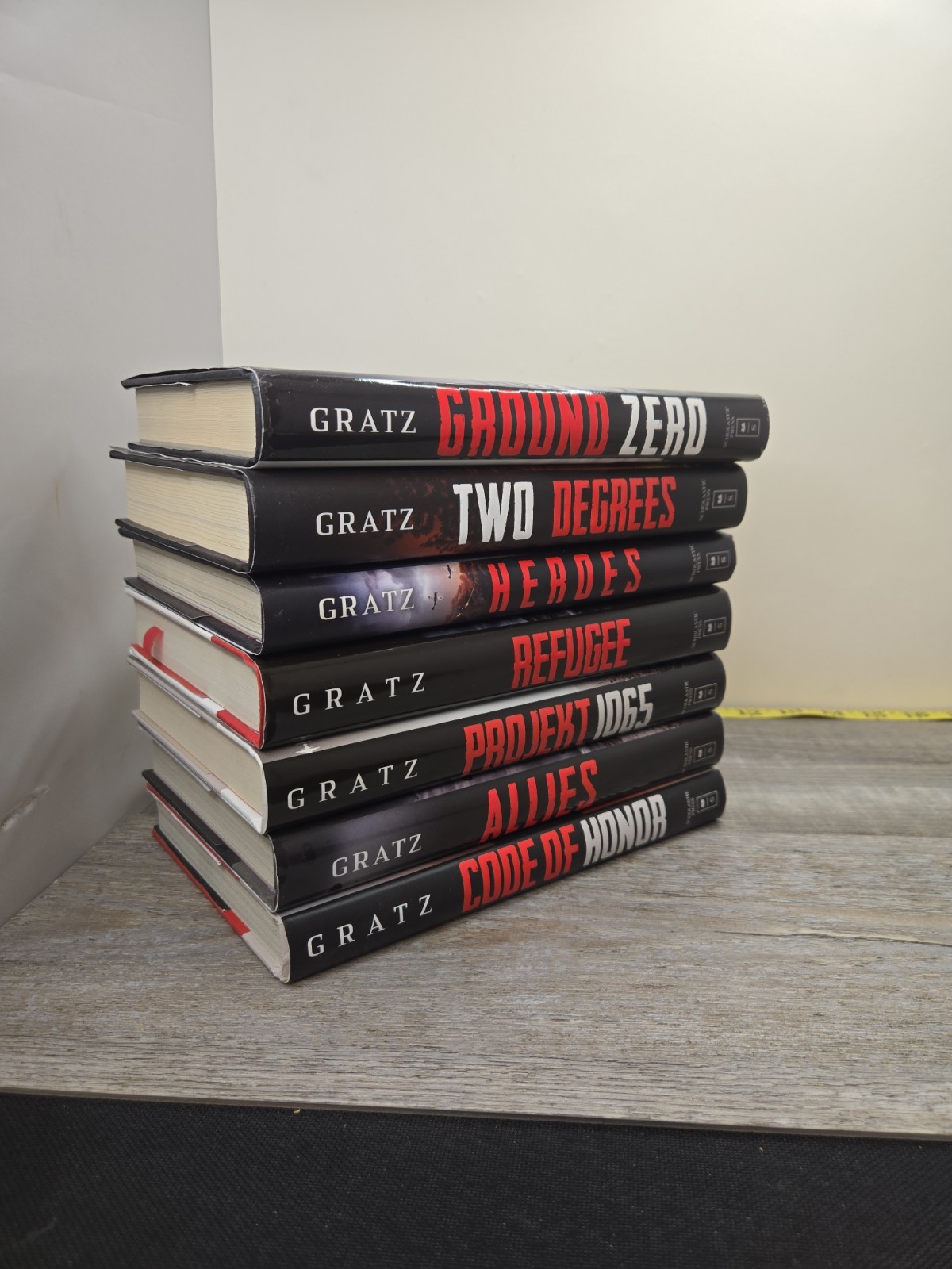Alan Gratz Series Book lot Including new War Games Lot Of 7 Hardback