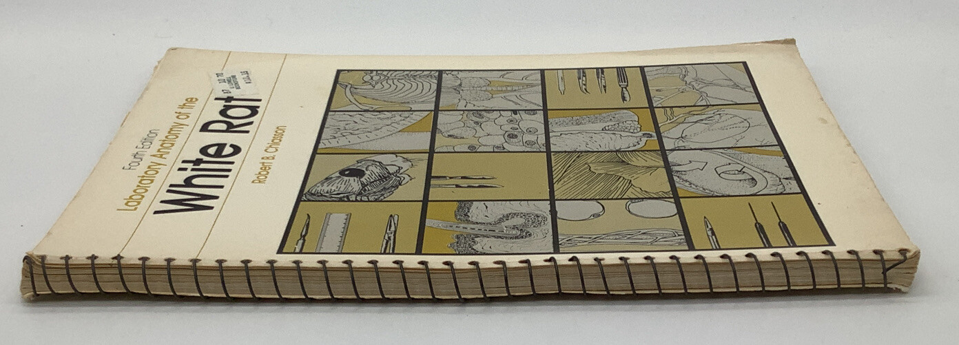 Laboratory Anatomy Ser. Anatomy of the White Rat by Robert Chiasson VINTAGE 1980