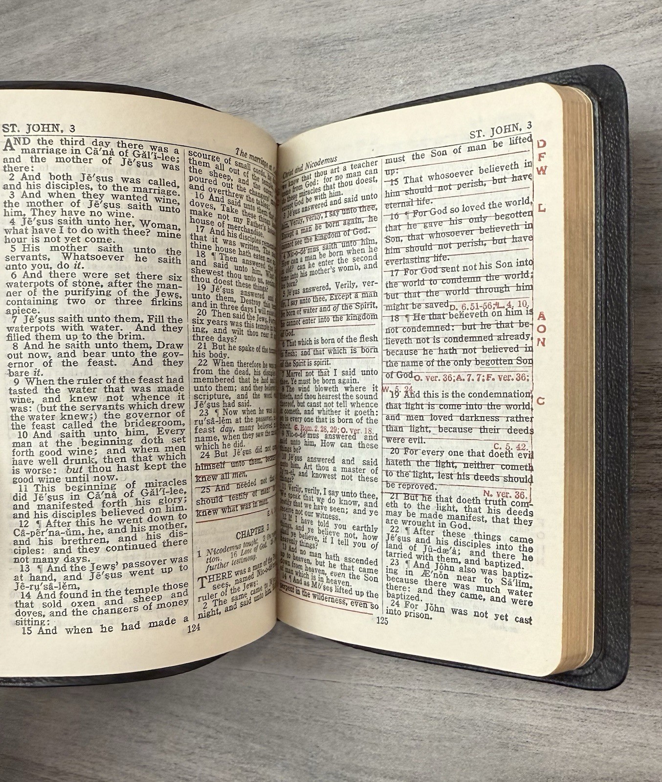 Christian Worker’s 1924 New Testament GENUINE LEATHER Pocket Bible (1945)