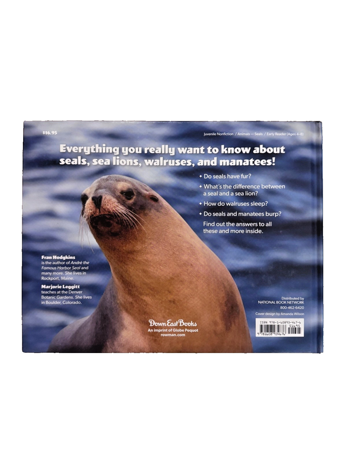 DO SEALS EVER . . . By Fran Hodgkins & Marjorie Leggitt – Hardcover *Excellent*