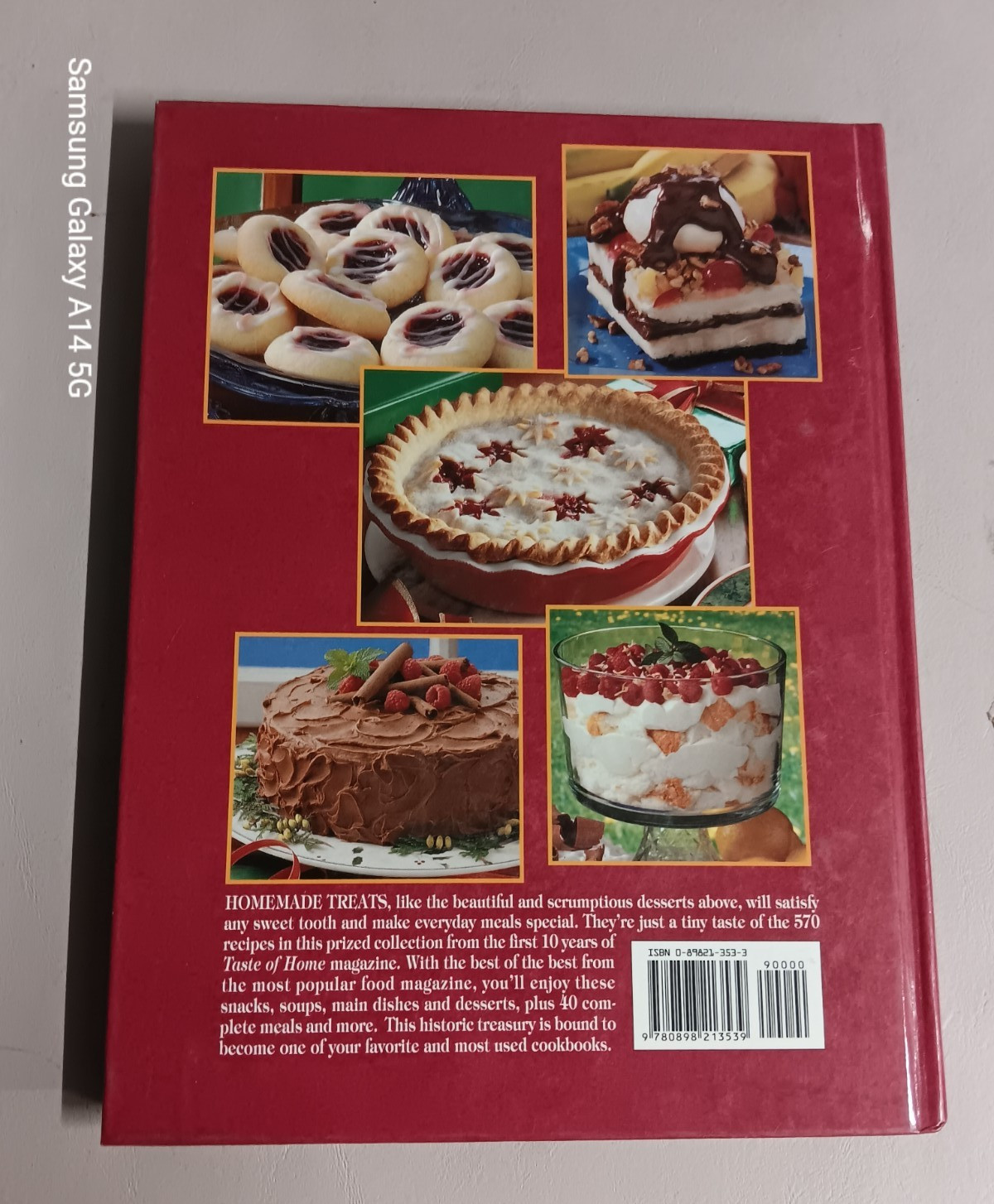 Taste of Home Best of Taste of Home The First 10 Years Hardcover Cookbook