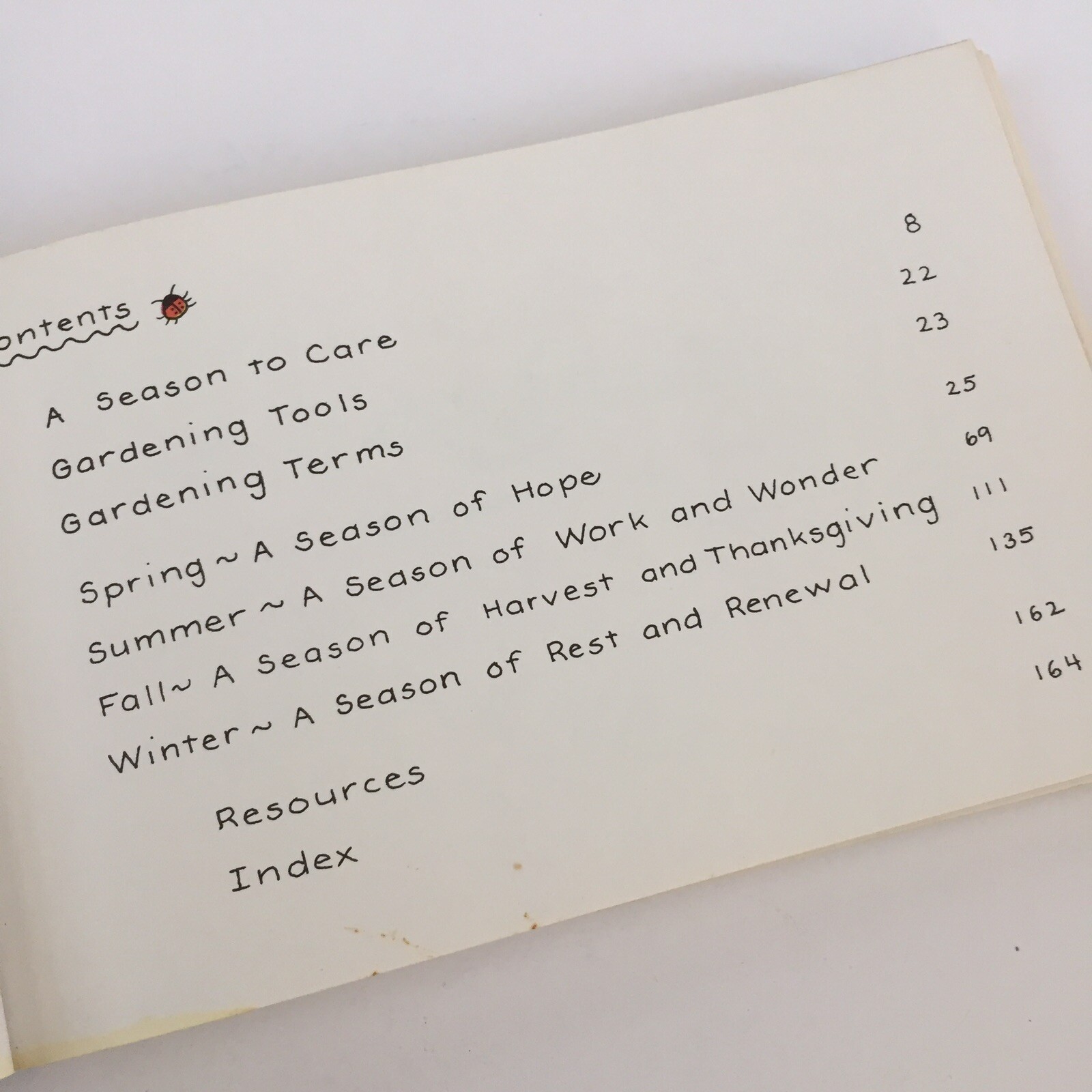 Vintage Celebrate the Seasons Children’s Gardening Book Herald Press Spring