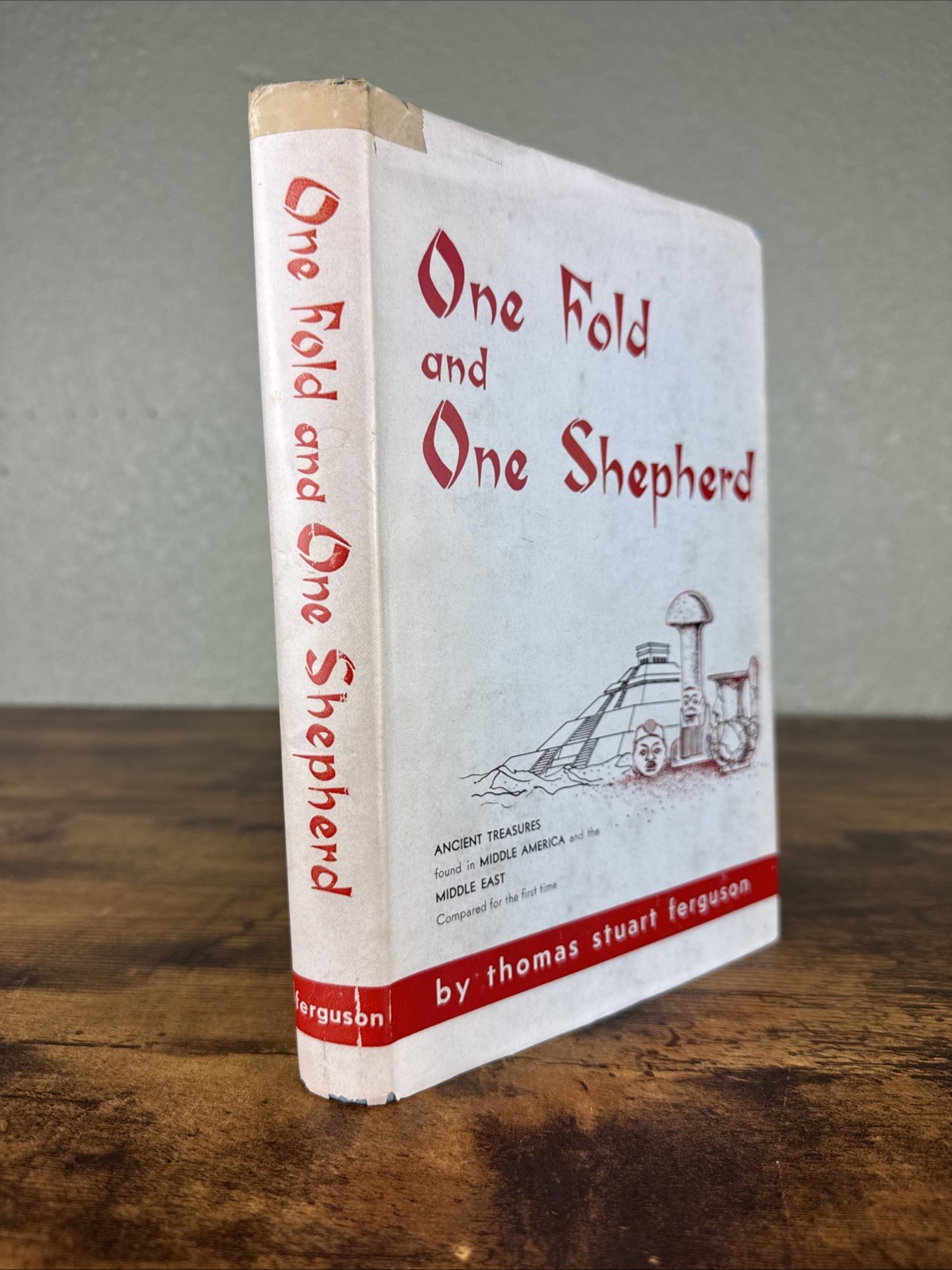 One Fold And One Shepherd Thomas Stuart Ferguson *SIGNED* LDS America Archeology