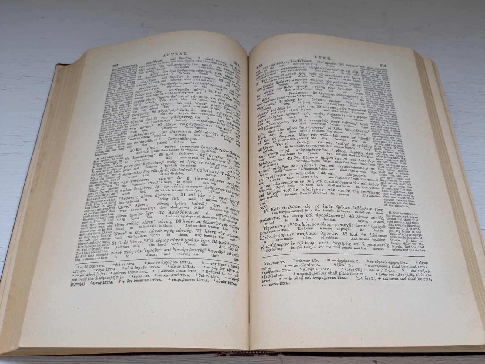 1943 Interlinear Greek-English New Testament – George Rikker Berry Hardback