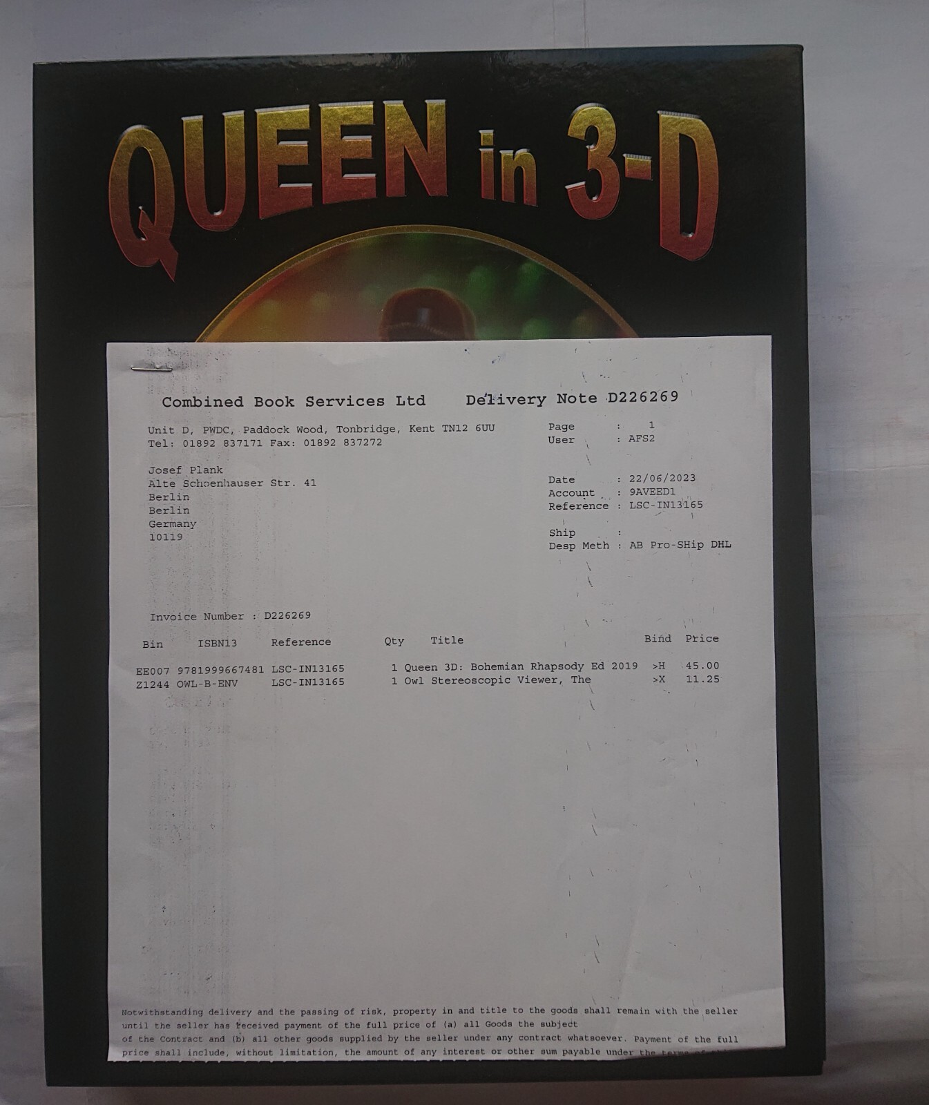 Brain May: “Queen in 3-D” English & Deutsch (PDF) + 9781838164508