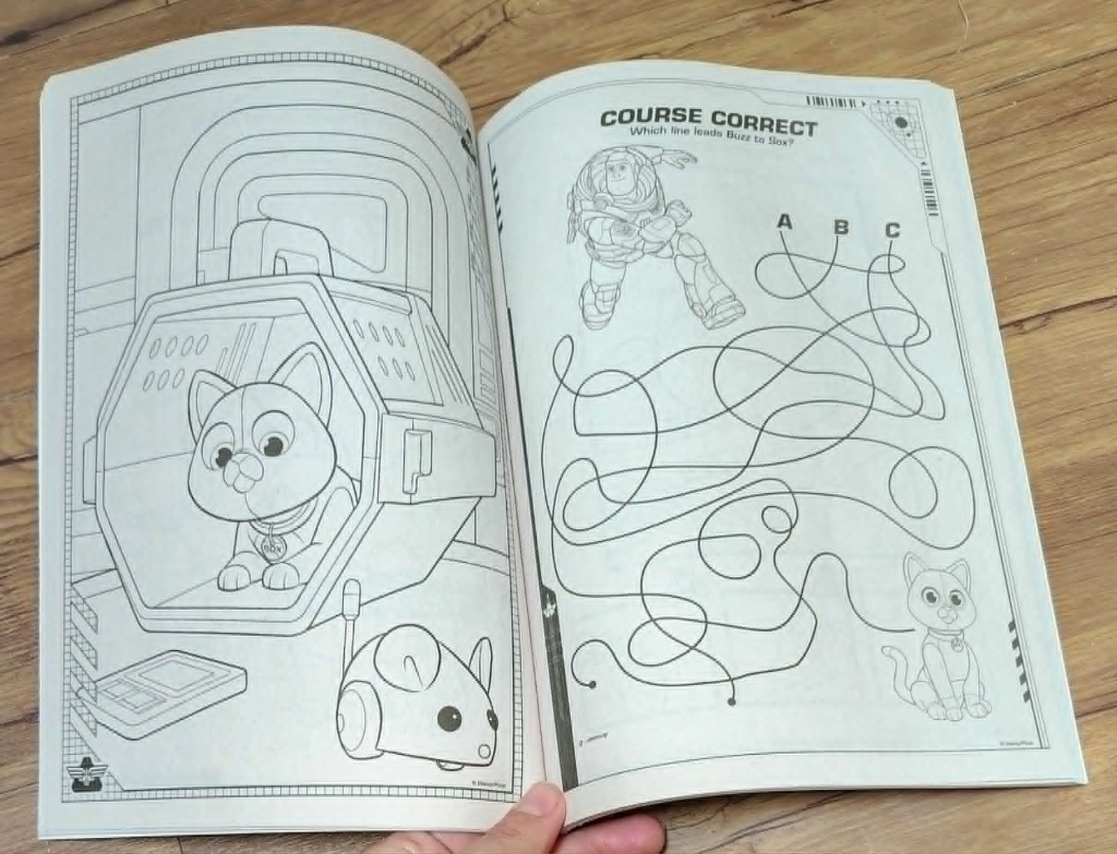 Buzz Lightyear -Jumbo Coloring & Activity Book- Toy Story – 2022