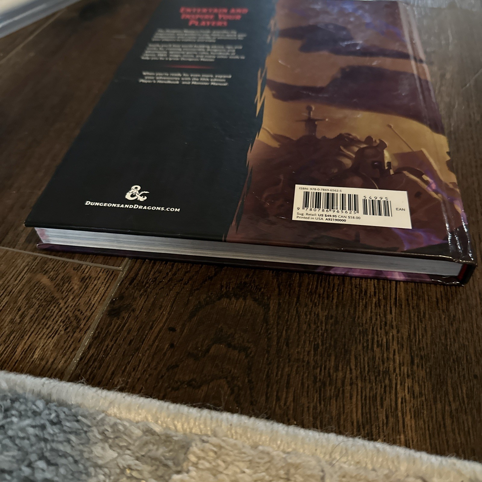 Dungeons and Dragons Dungeon Master’s Guide (Core Rulebook, Roleplaying)