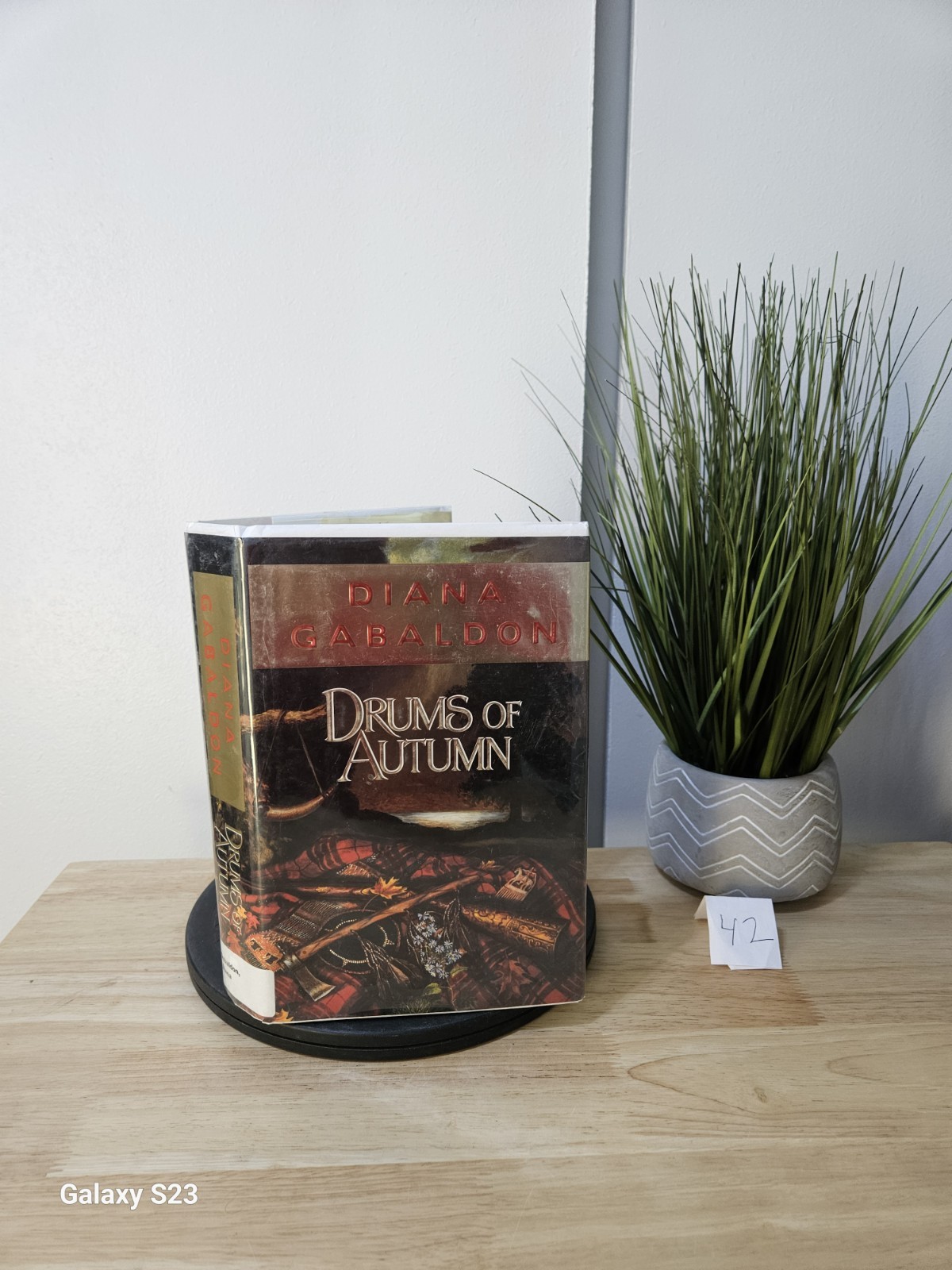 Drums of Autumn by Diana Gabaldon (1996, Hardcover) 1st Edition Ex Library