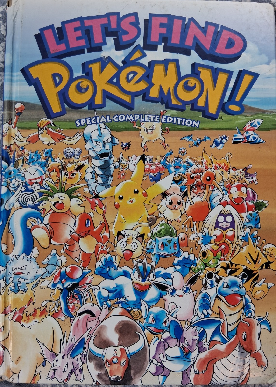 Pair of “Let’s Find Pokemon!” Hardcover GOLD & SILVER / SPECIAL COMPLETE EDITION