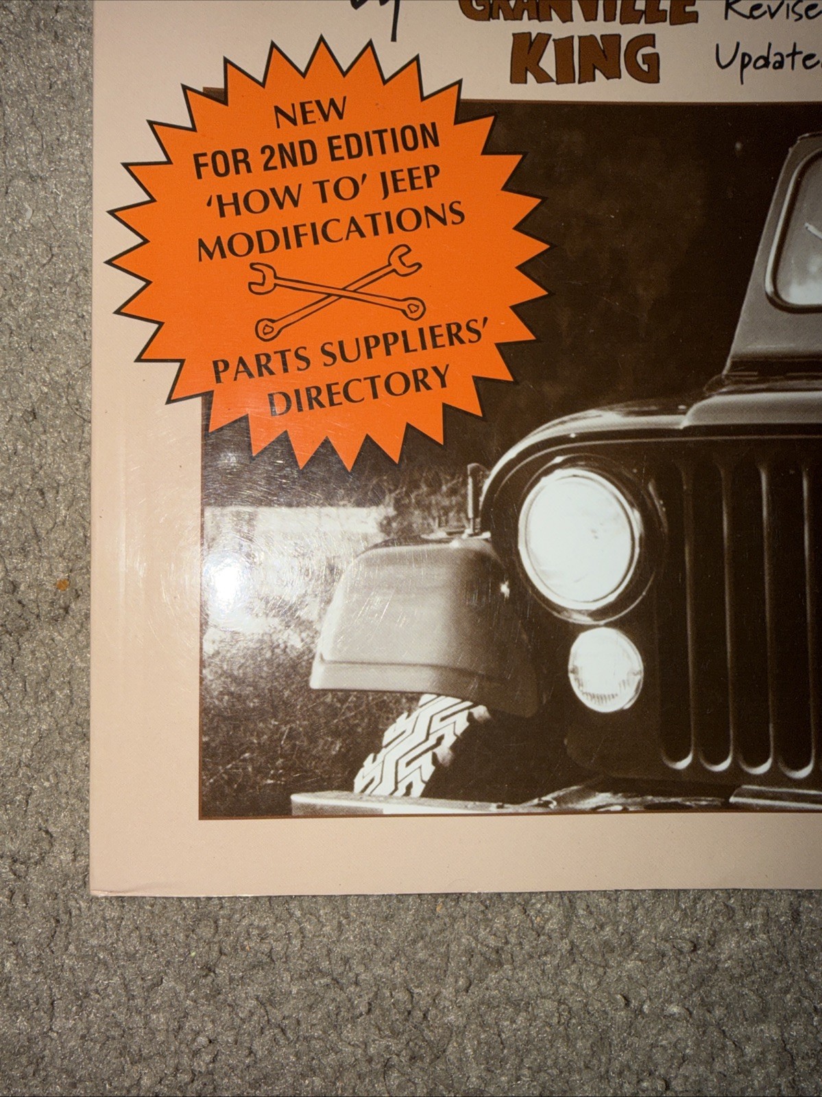The Jeep Bible Written Personally For The Jeep Cult – Granville King 1997 2nd ED