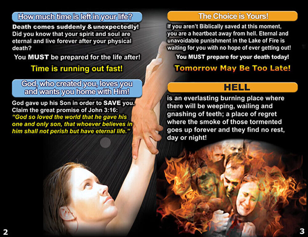40 Gospel Tracts in Various Languages
