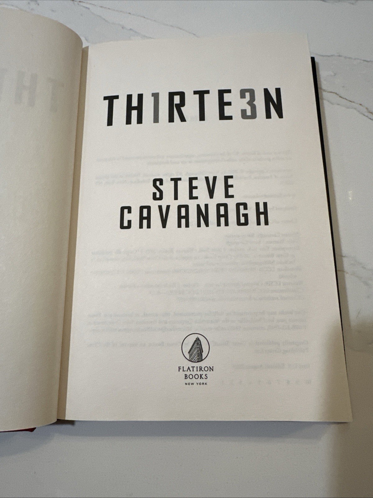 Steve Cavanagh TH1RT3EN The Serial Killer Sent On trial