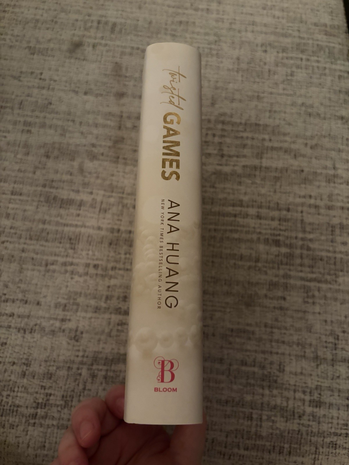 Ana Huang Twisted Games Twisted Series Signed Limited Edition HC Bloom Books