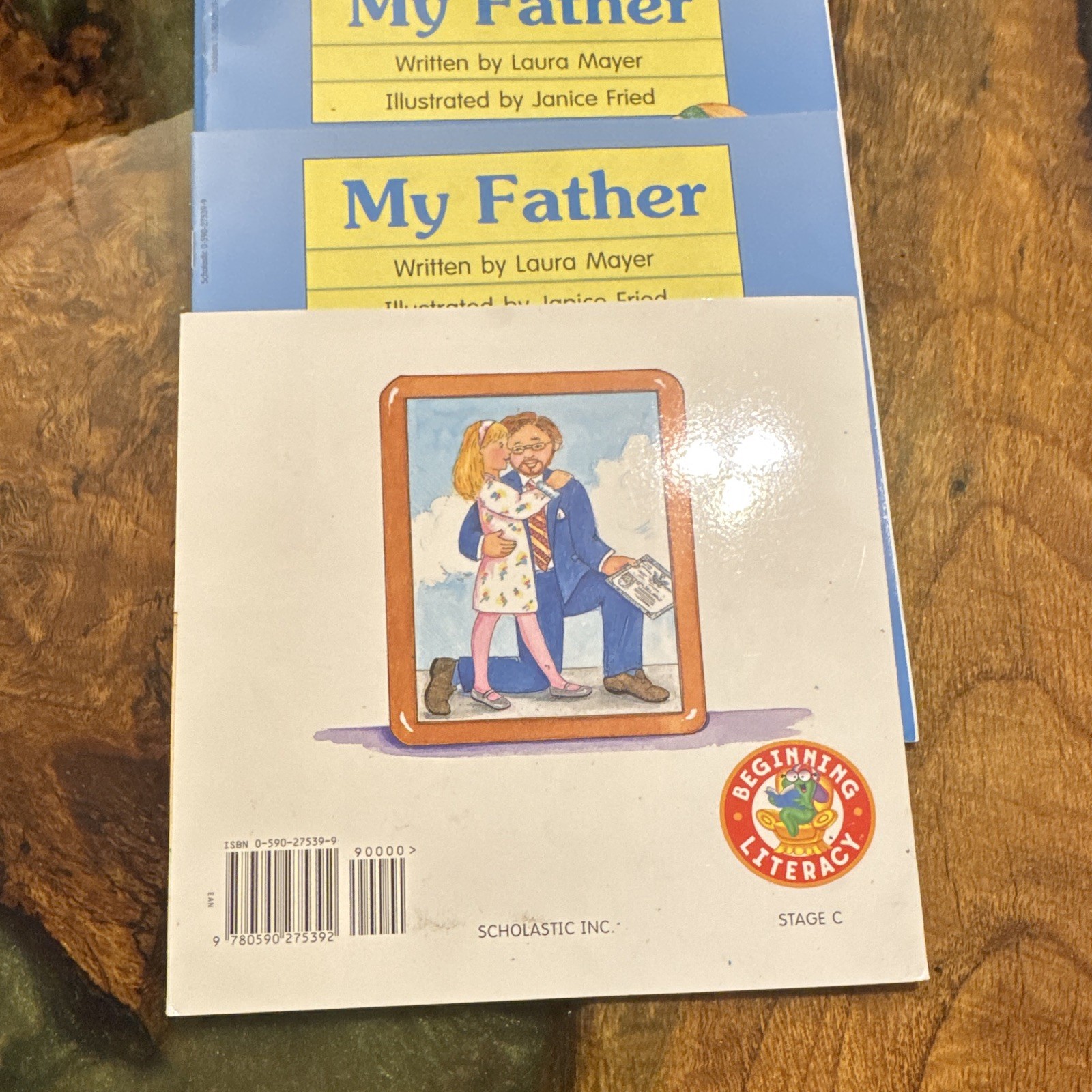 Scholastic Beginning Literacy My Father Laura Mayer TPB 2001 w/ Audio Cassette