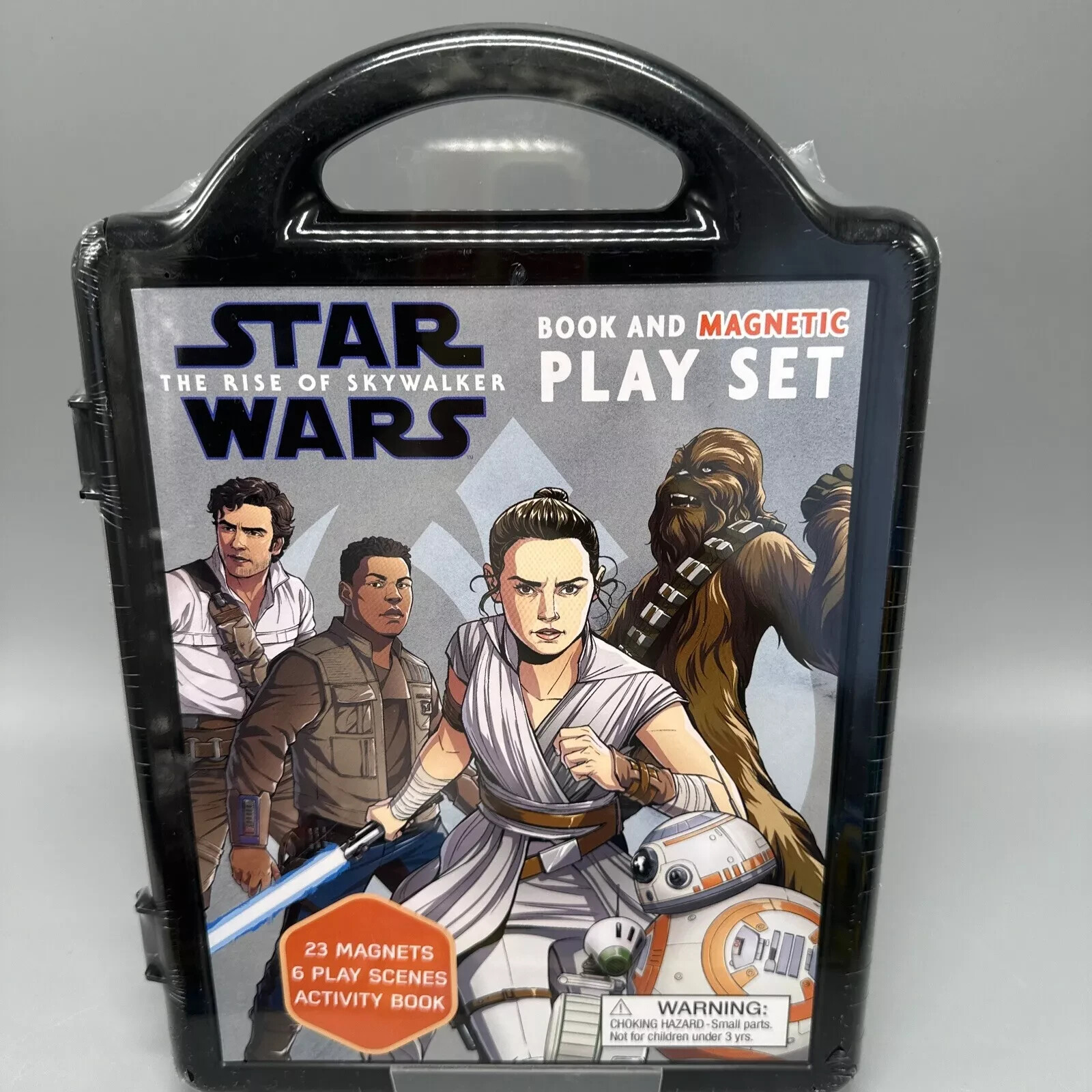 Star Wars: The Rise Of Skywalker Book and Magnetic Play Set New Sealed