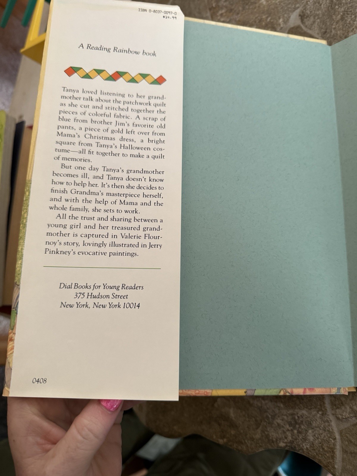 The Patchwork Quilt (Reading Rainbow) by Flournoy, Valerie, Good Book