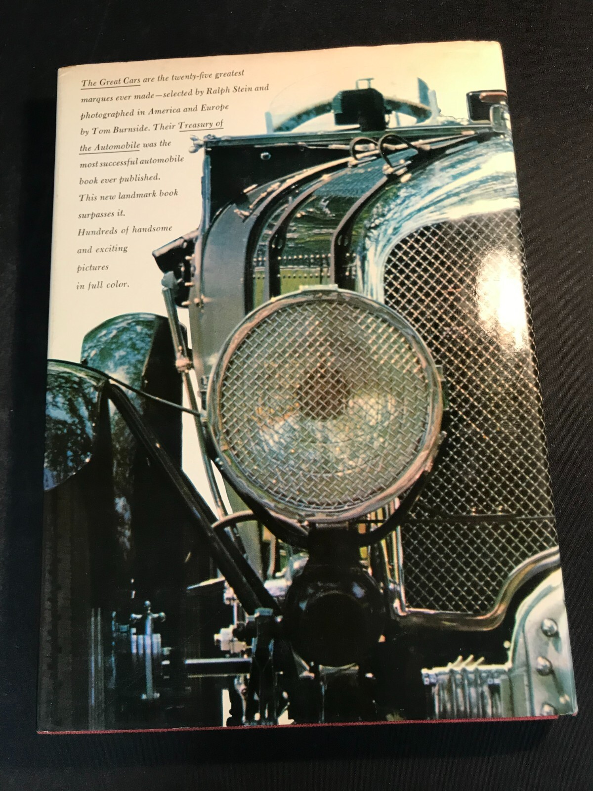 1967 The Great Cars by Ralph Stein Hardcover Book w/ Dust Jacket