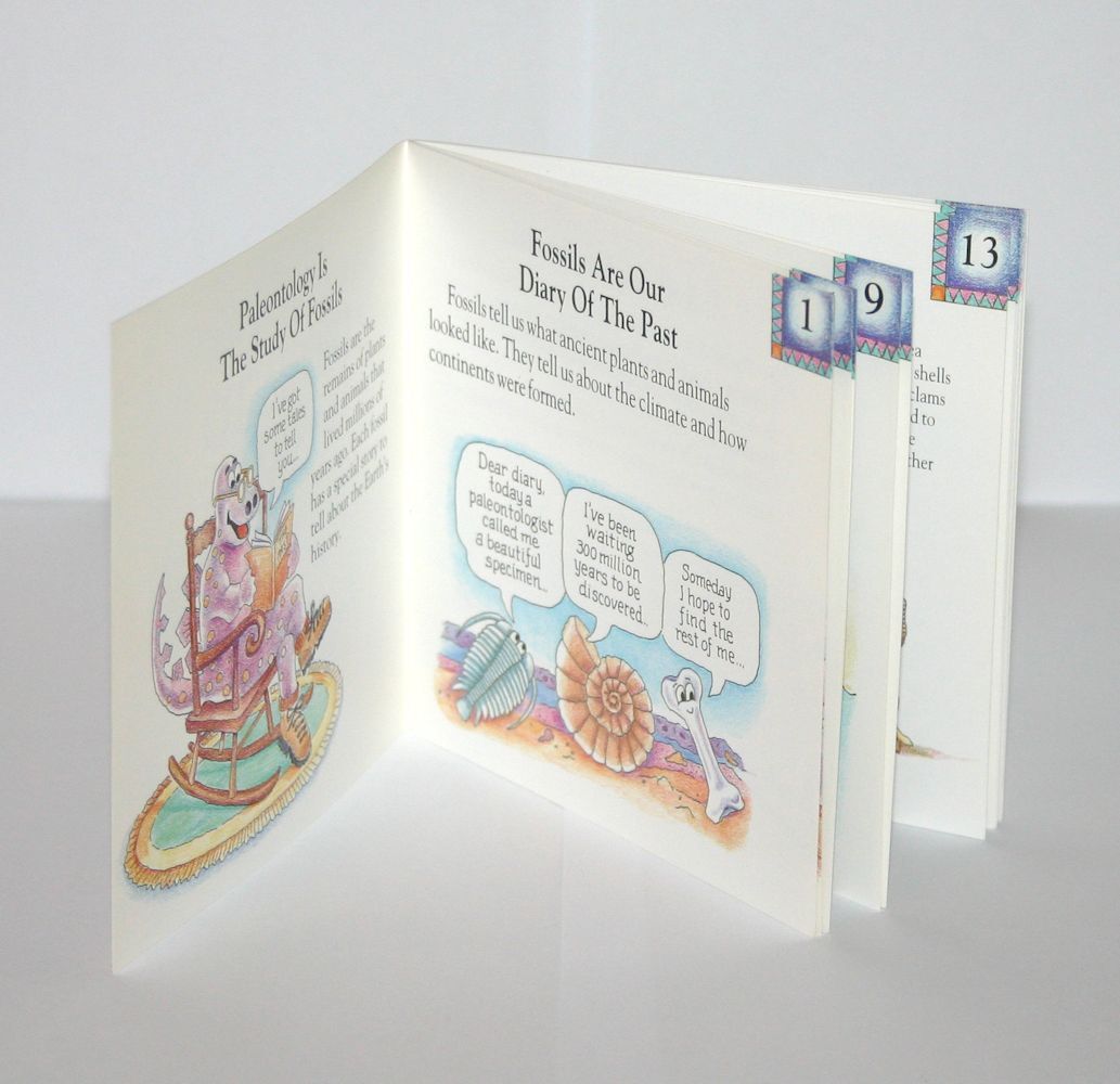 Dig into Fossils Kids Science Booklet Guide Dinosaurs Paleontology GeoCentral