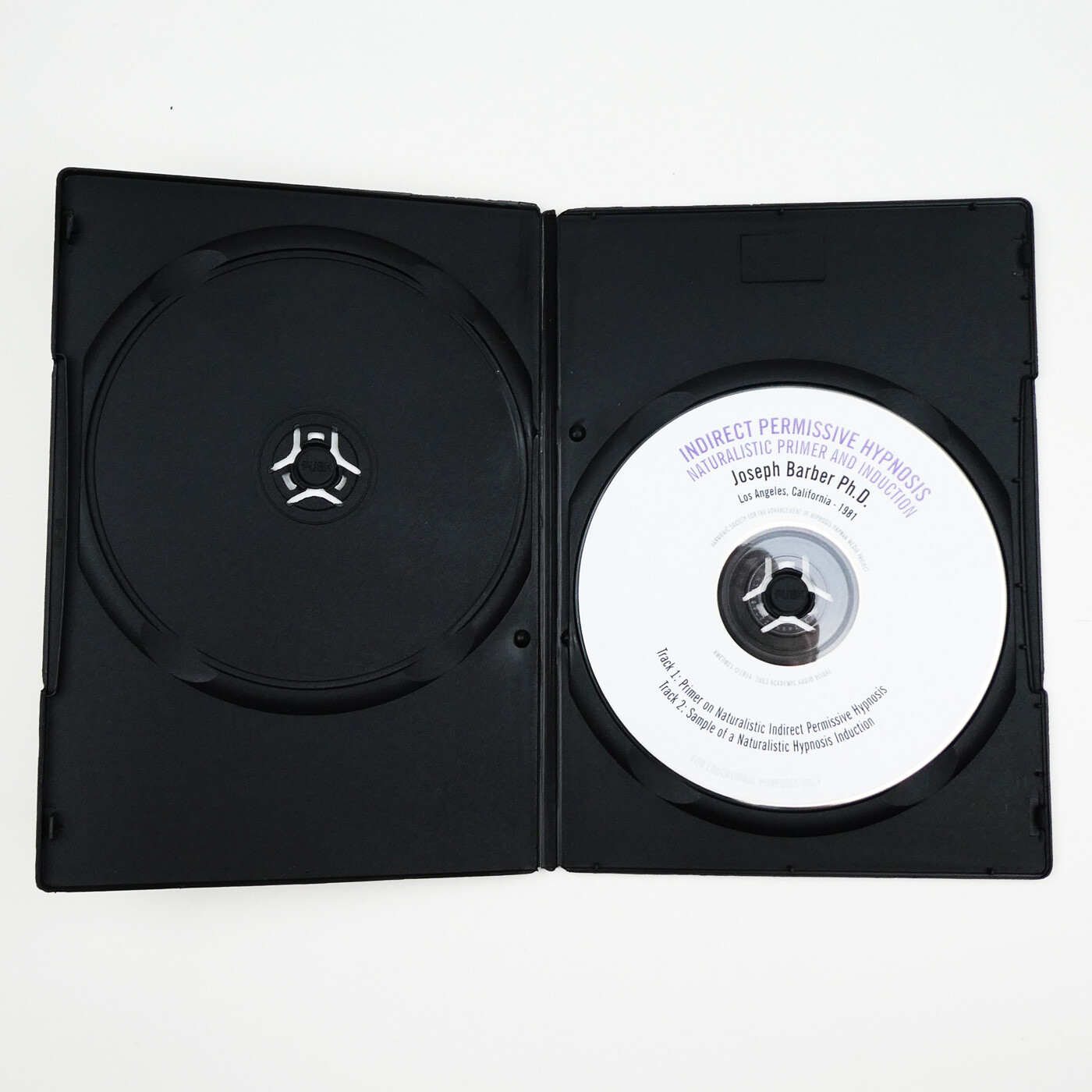 learn INDIRECT PERMISSIVE HYPNOSIS Foolproof Hypnotism Trance Inductions CD