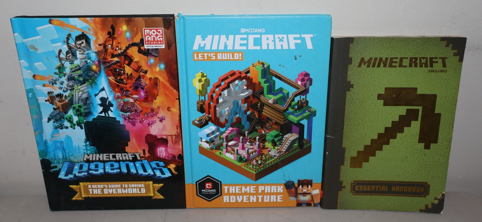 Lot of Minecraft 29 Books Sets & Singles + 2 Toys