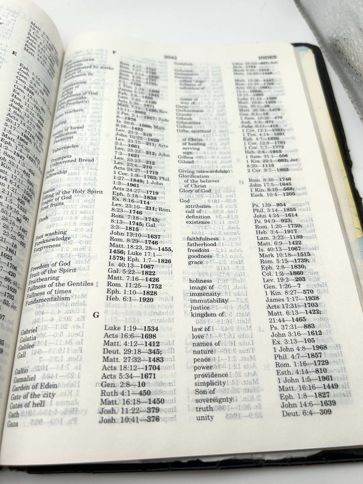 The King James Study Bible Black Bonded Leather Indexed Nelson 135 1988