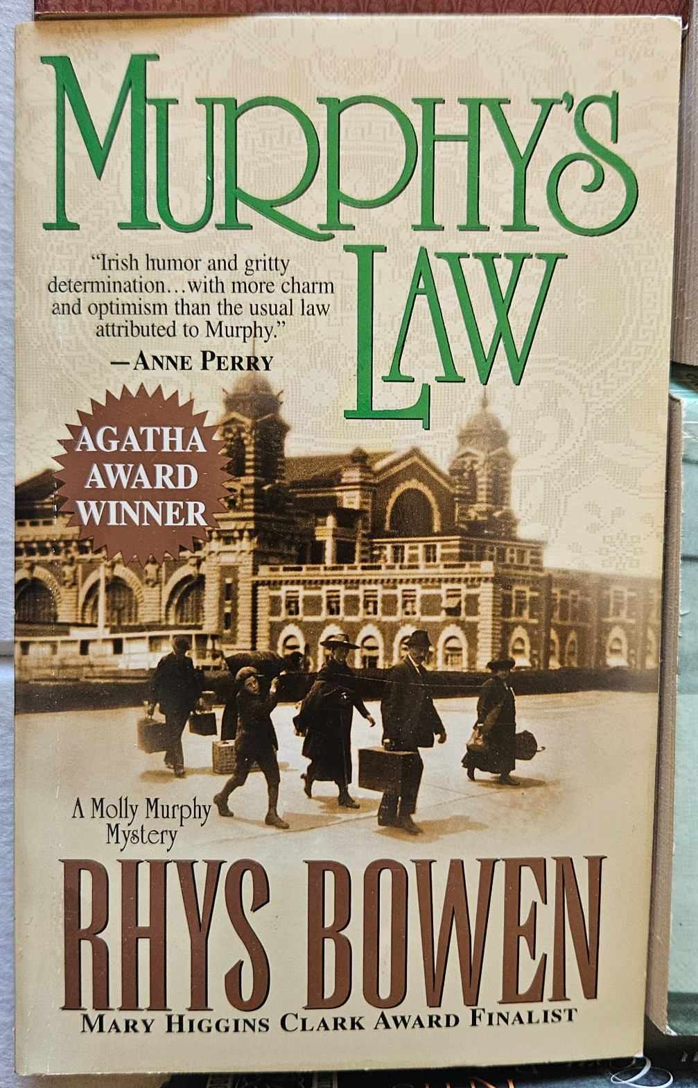 Lot: 6 Rhys Bowen Mystery Novels St. Martin’s Crime Novels. One 1st Edition HC