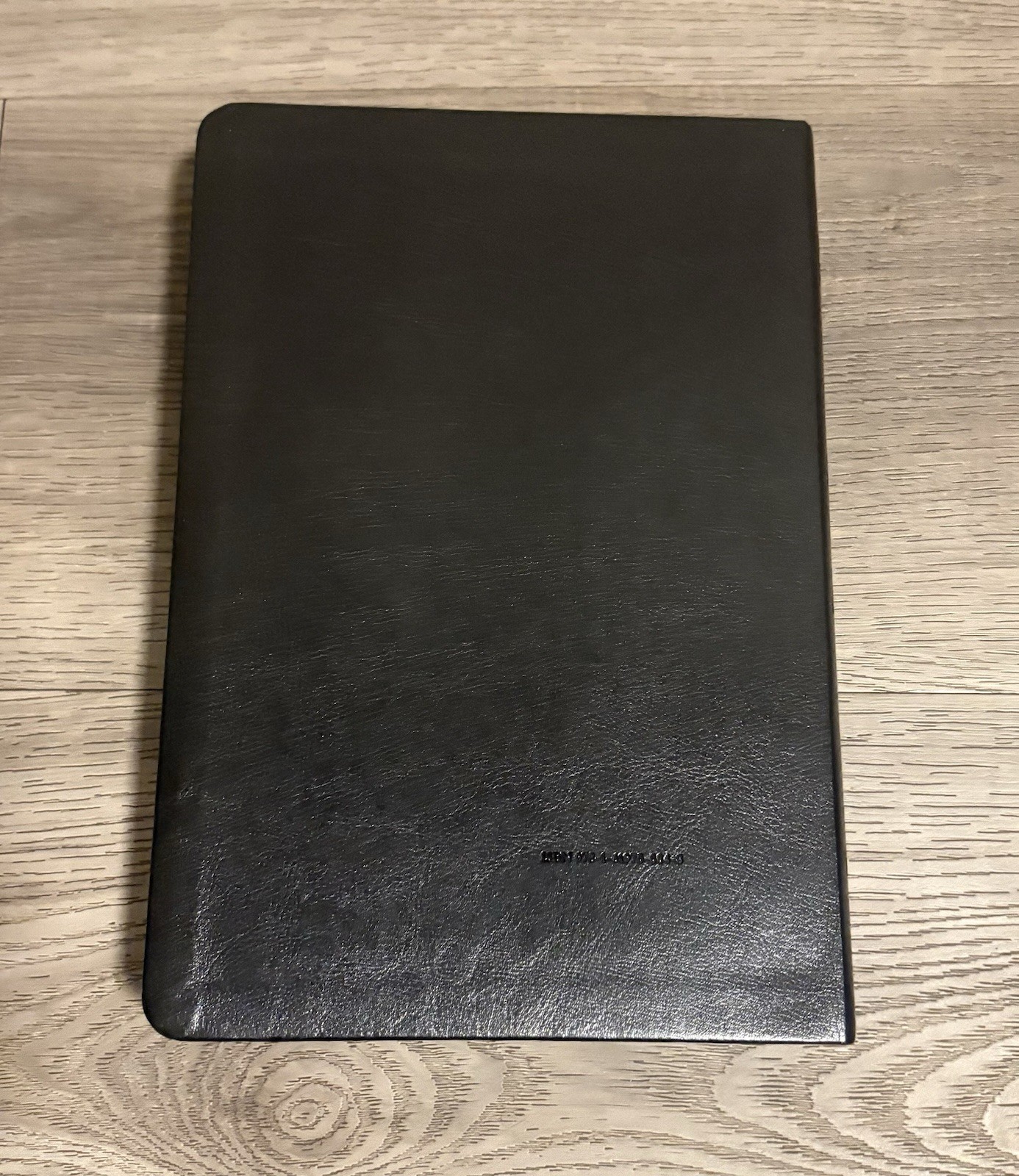 Hendrickson 2012 Thinline Reference Bible-KJV-Large Print Black Flexisoft