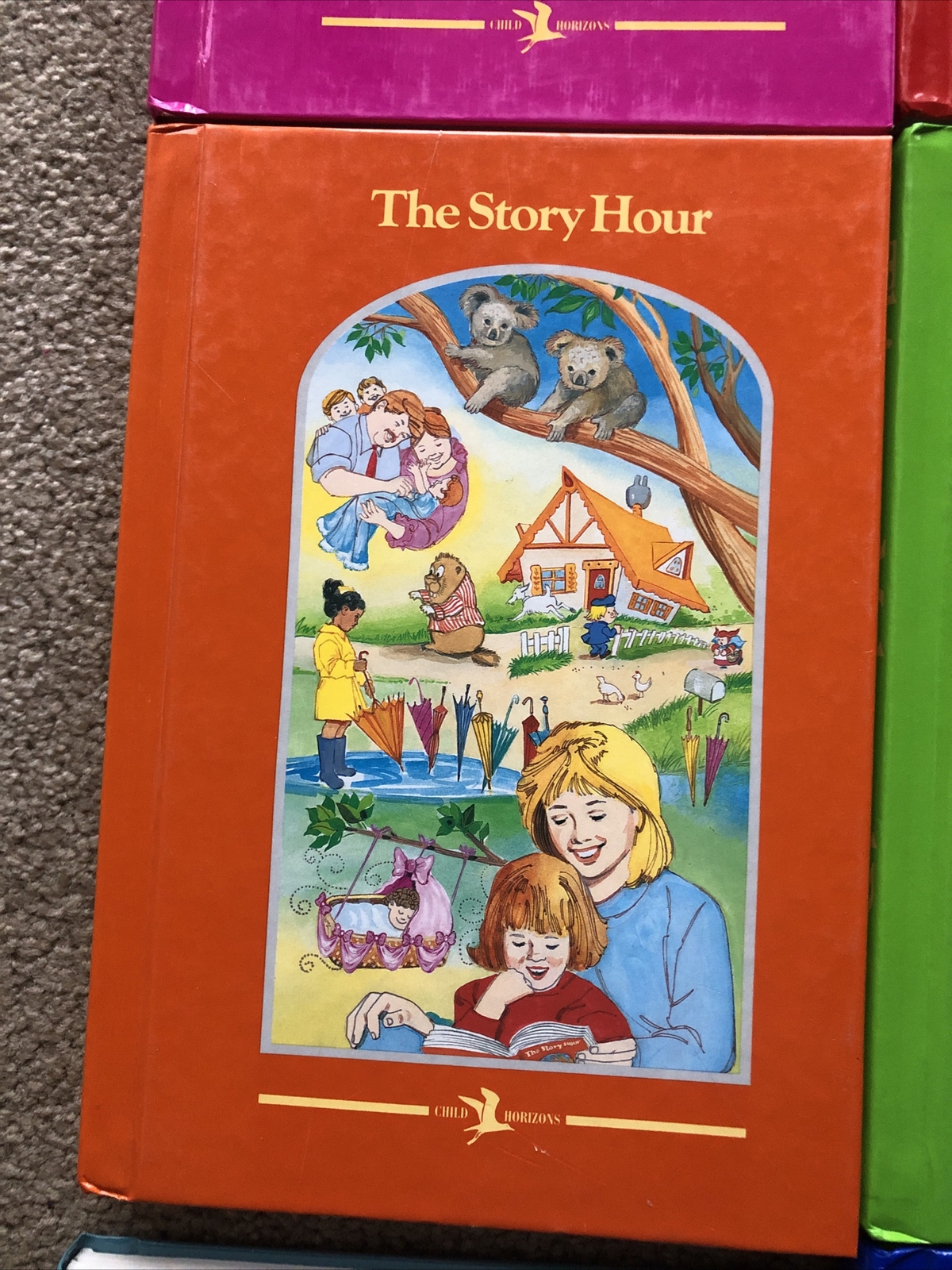 Lot of 10 Child Horizons Vintage Hardcover Books 2001 Complete Set HOMESCHOOL