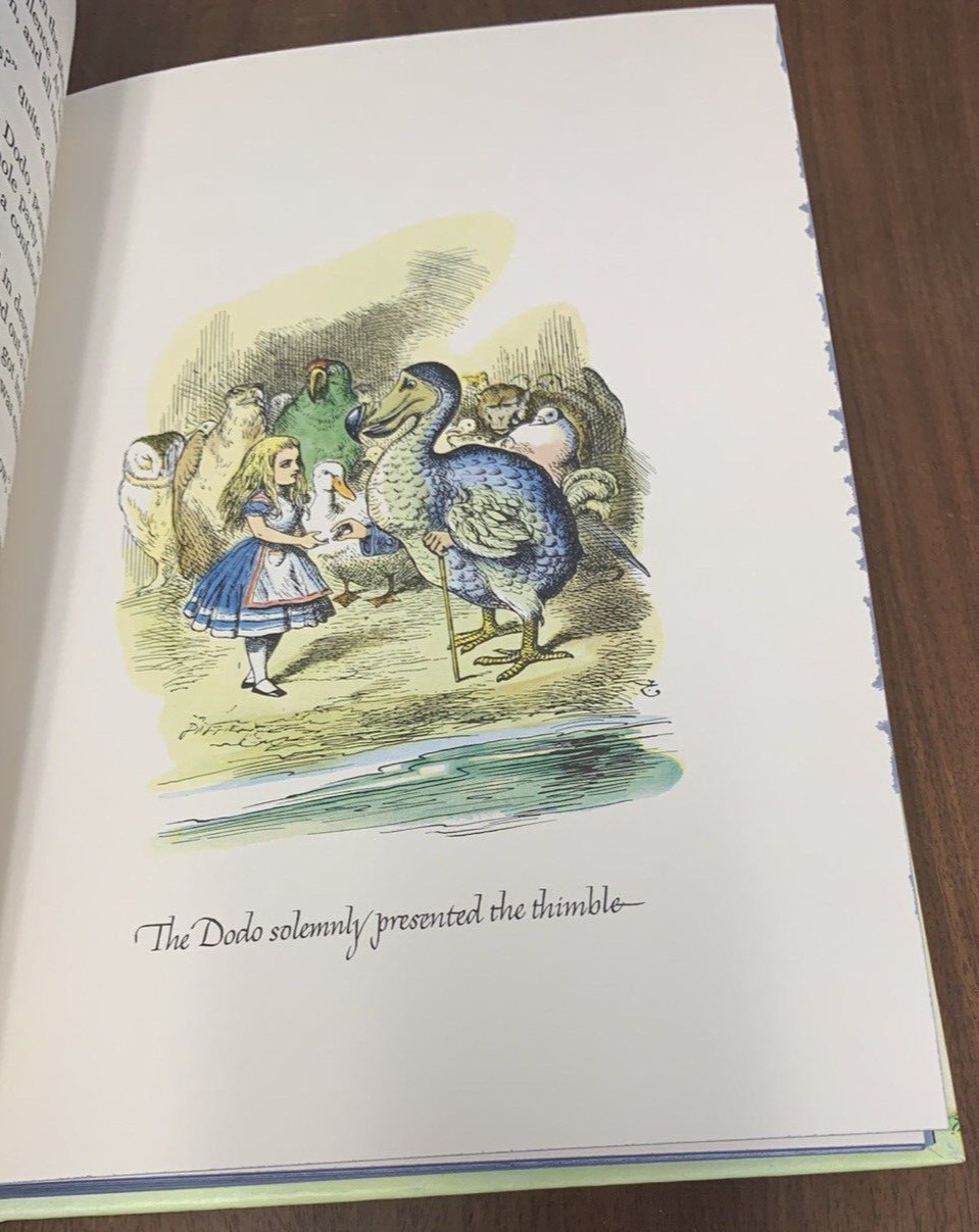 Alice in Wonderland Through the Looking Glass Illustrated Junior Library 1981