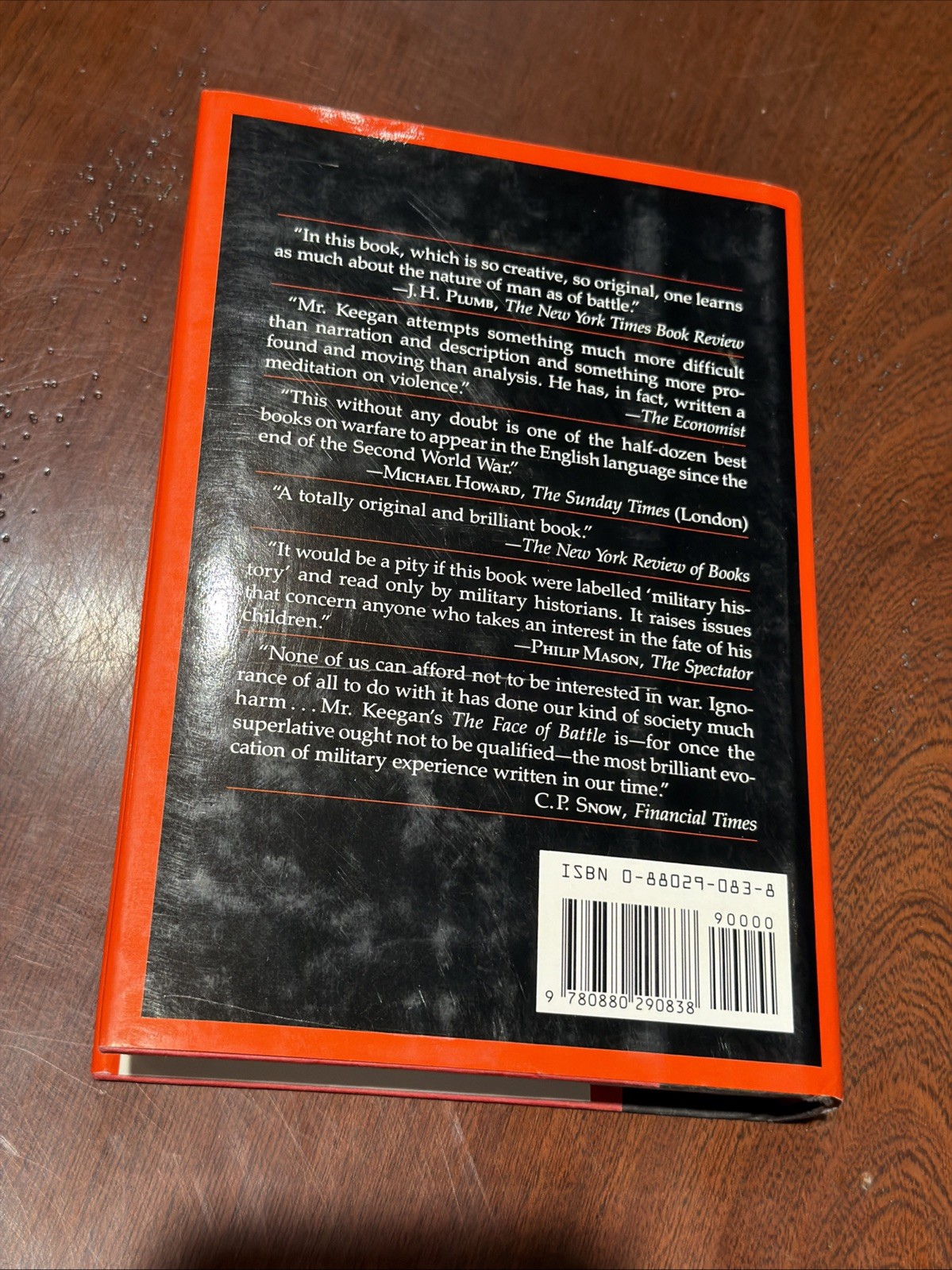 The Face of Battle – By John Keegan HC DJ 1976 B-3926