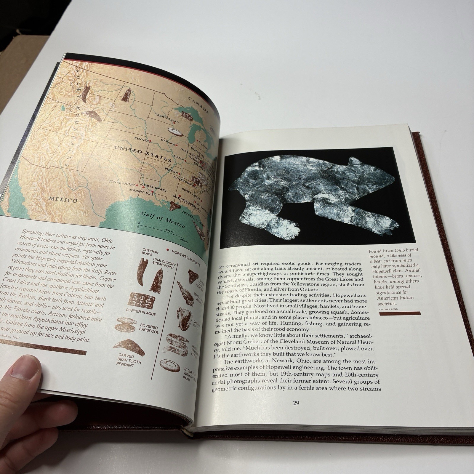 National Geographic Society America’s Ancient Cities 1988 Hardcover Book