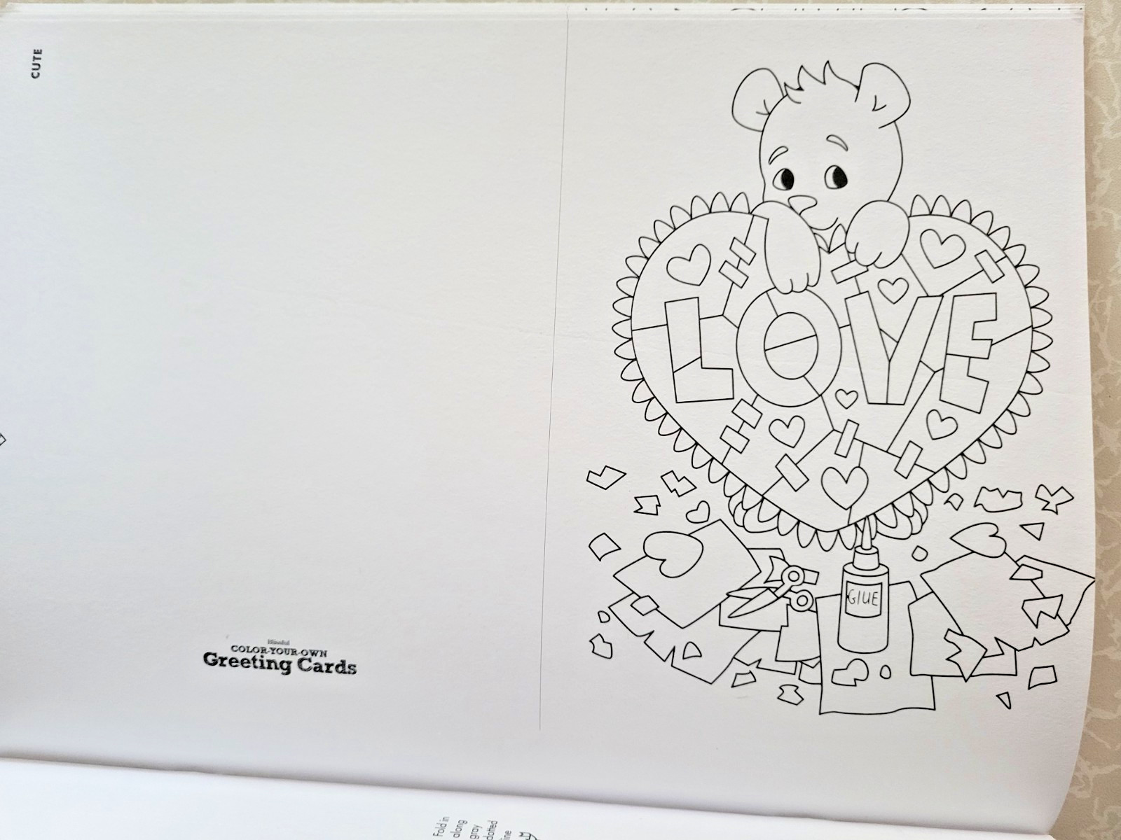 COLOR YOUR OWN GREETING CARDS Create 24 Fun & Festive Cards – Children & Adult