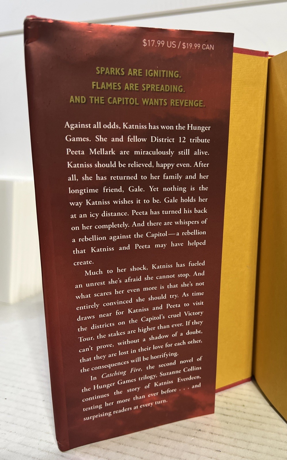 Suzanne Collins Hardcover Set The Hunger Games – Catching Fire – Mocking Jay