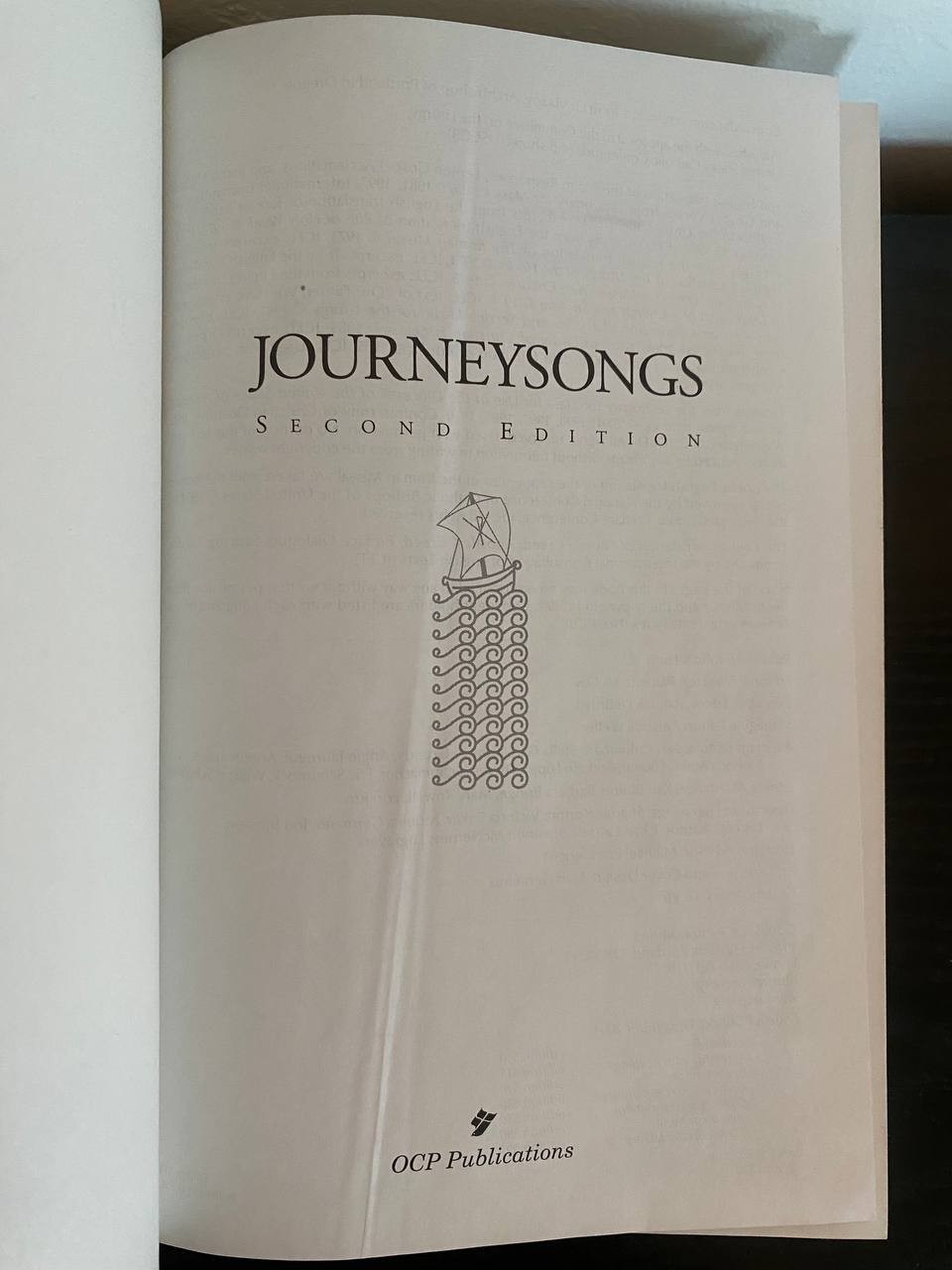 Journeysongs Second Edition Hymnal OCP Hardbound Catholic Music Book
