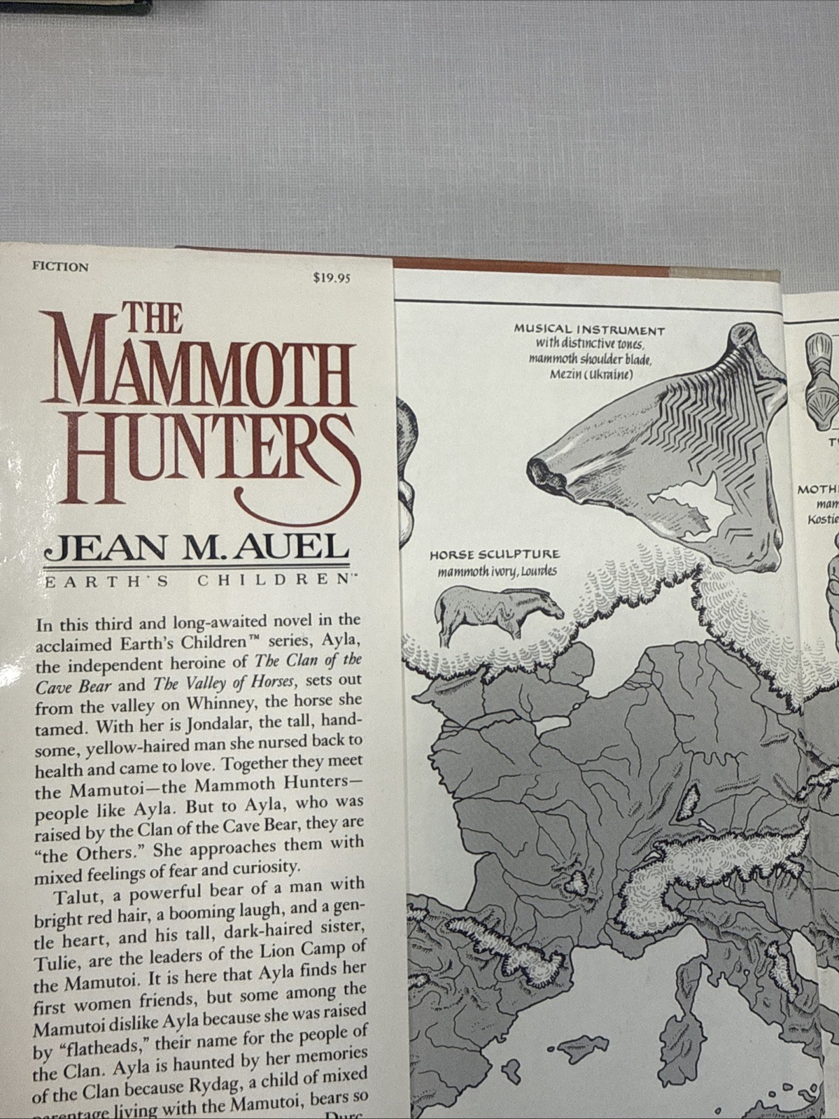 Clan of the Cave Bear & Mammoth Hunters M. Auel (HCDJ) Both 1st Editions