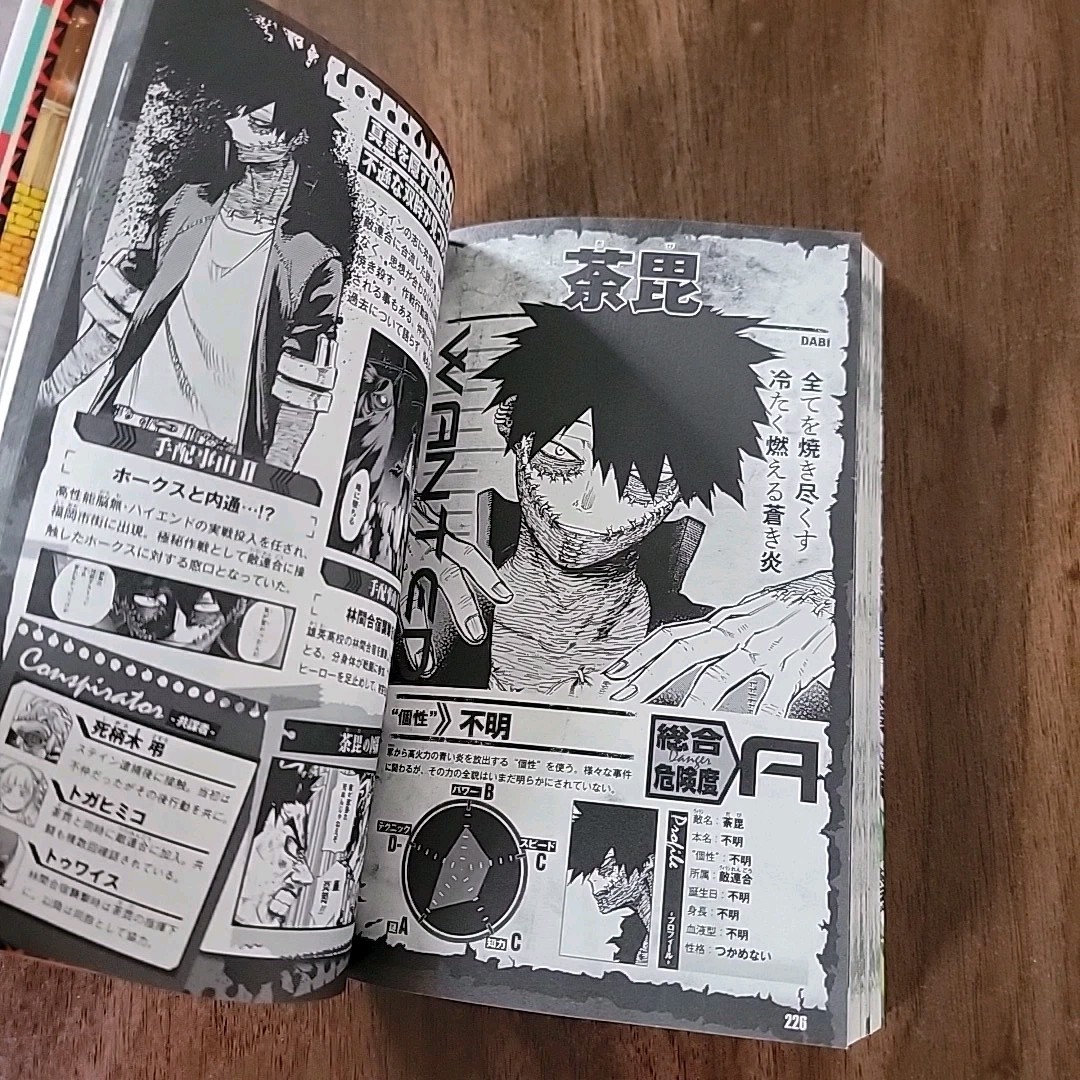 MY HERO ACADEMIA OFFICIAL CHARACTER BOOK VOL.2 ANALYSIS (ARTBOOK VO JAPONAIS…