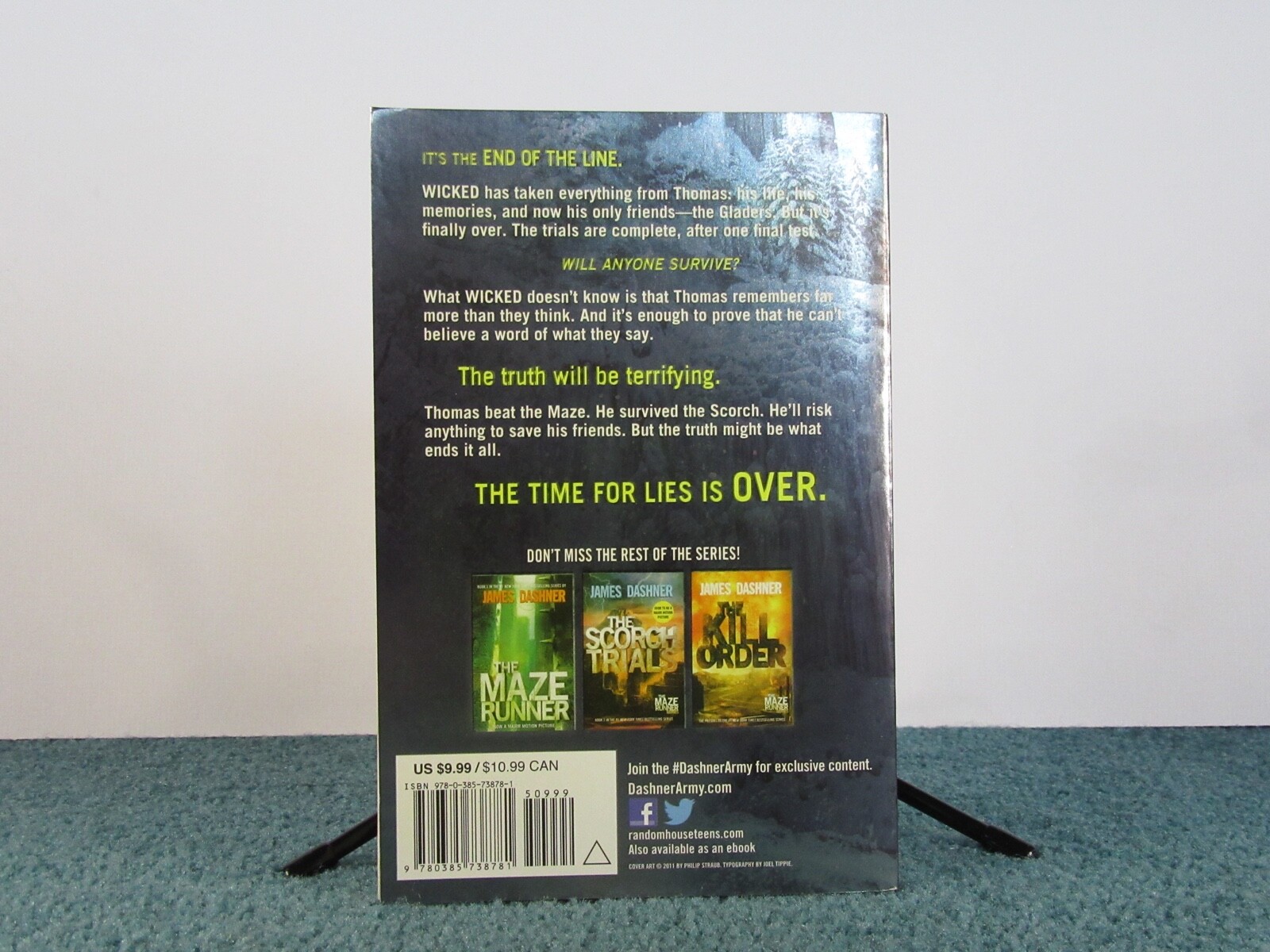The Maze Runner Ser.: The Death Cure by James Dashner (2013, Trade Paperback)