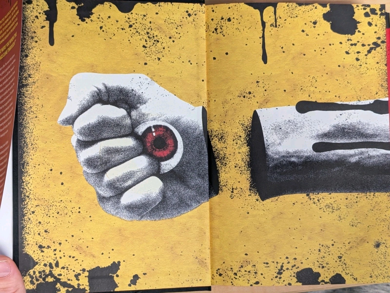 🤘Keith Rosson THE DEVIL BY NAME Black Crow SIGNED Ltd Ed Hardcover Sprayed Edge