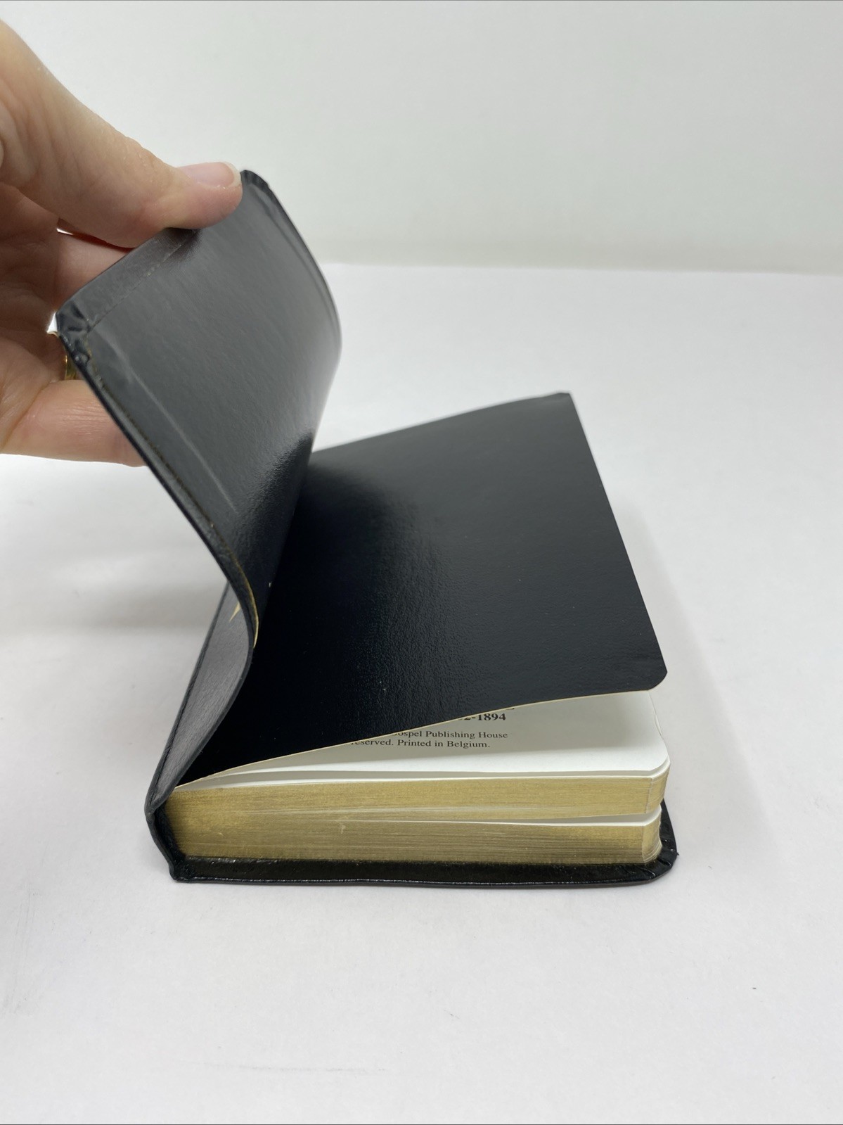 Sing His Praise ~ 1991 Gospel Publishing Christian Compact Hymnal Bonded Leather