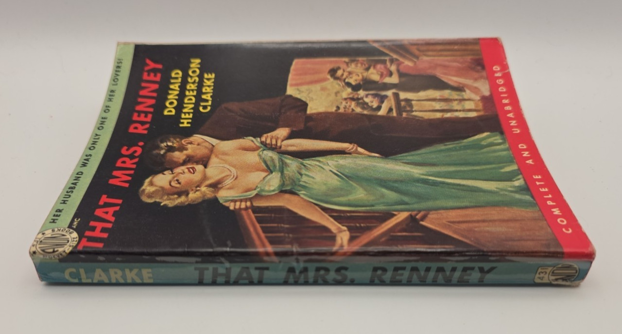 That Mrs. Renney by Donald Henderson Clarke Avon 431 1952