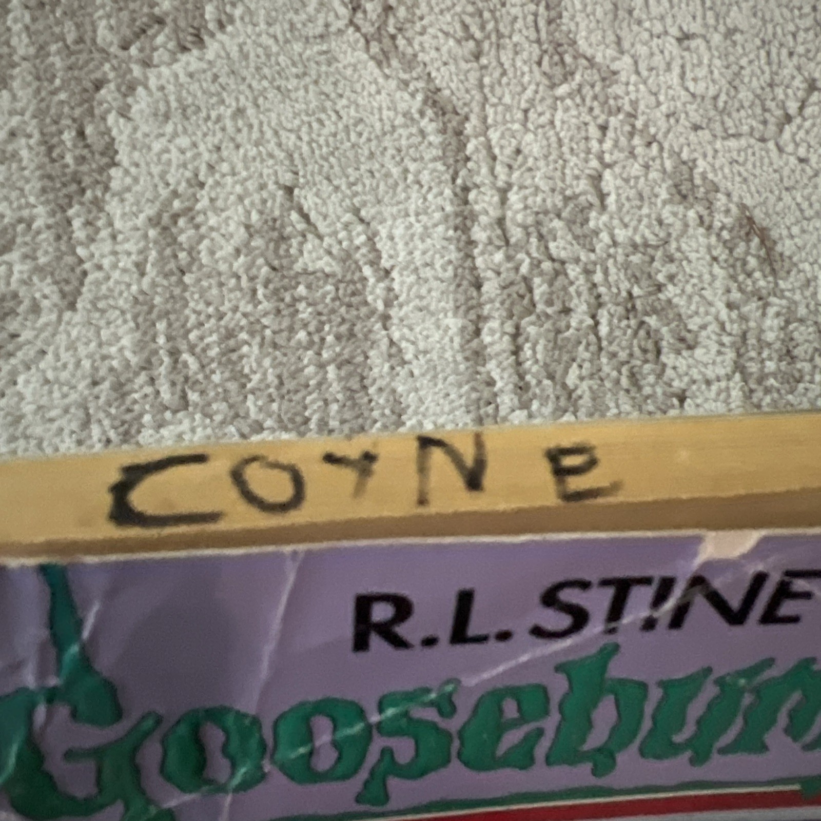 Goosebumps R.L. Stine Books Lot of 9 Scholastic Paperback 90s Horror