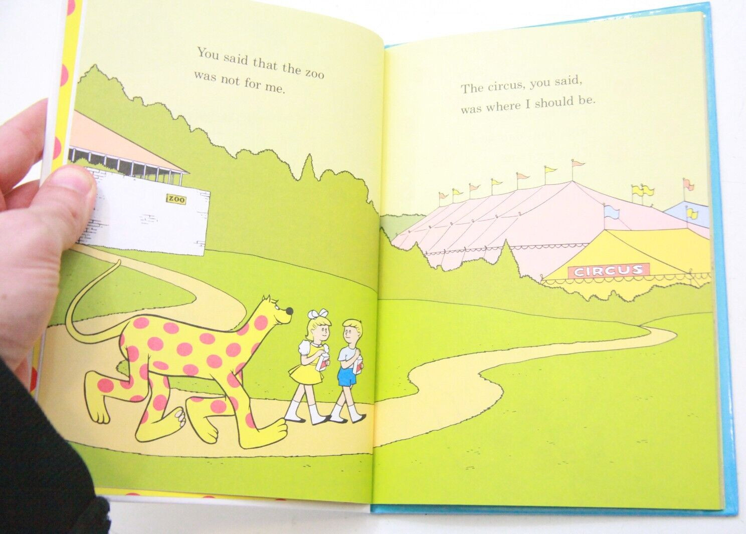 I Want to Be Somebody New! Beginner Childrens Book Robert Lopshire Hardcover P55
