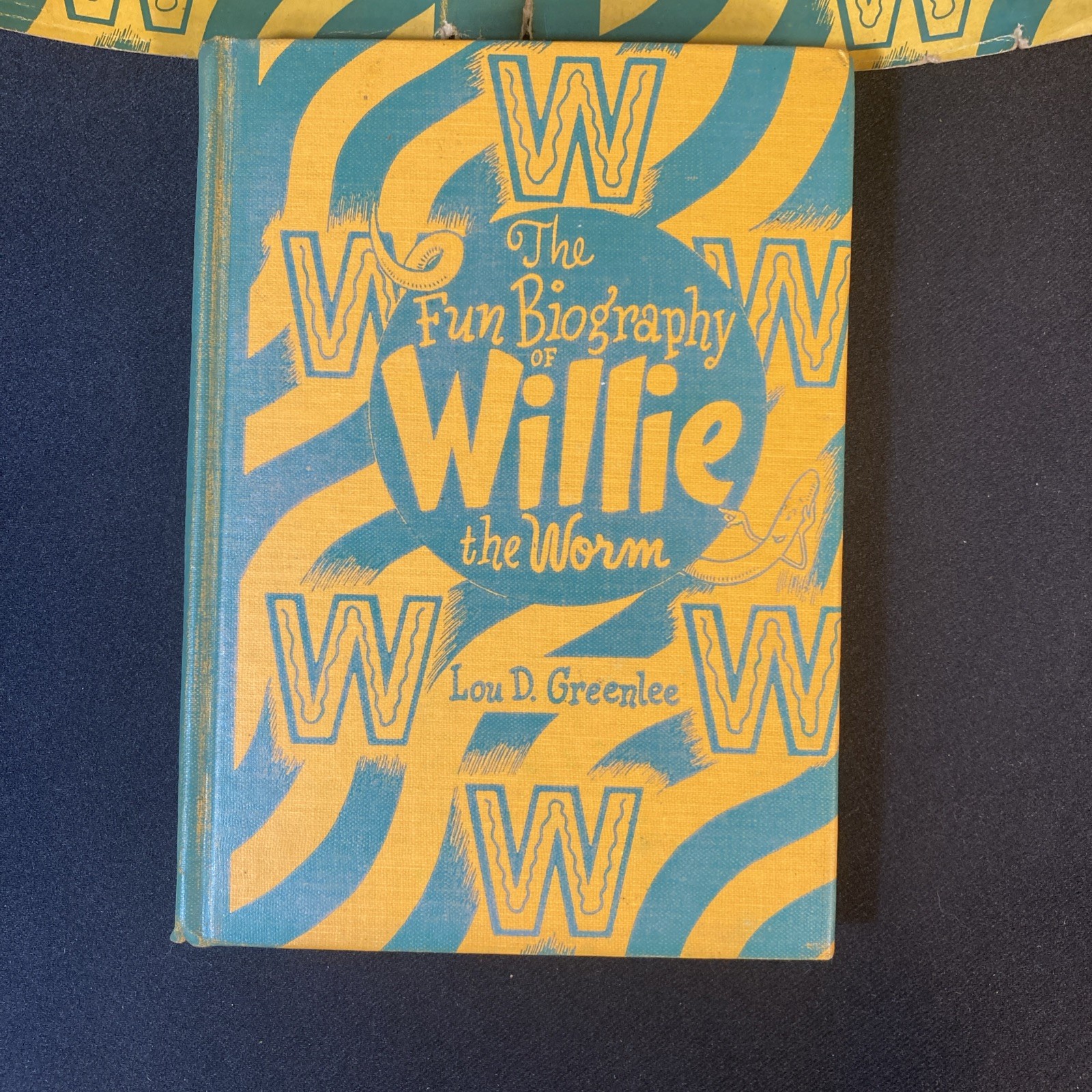 1949 The Fun Biography of Willie the Worm, Lou D Greenlee ~ Fun Nature Series