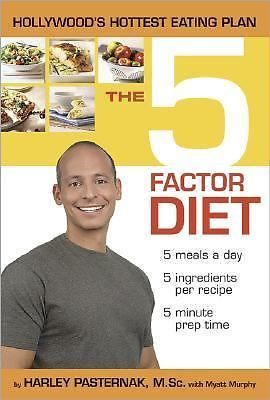 The 5 Factor Diet – hardcover, Harley Pasternak, 0696232243, new