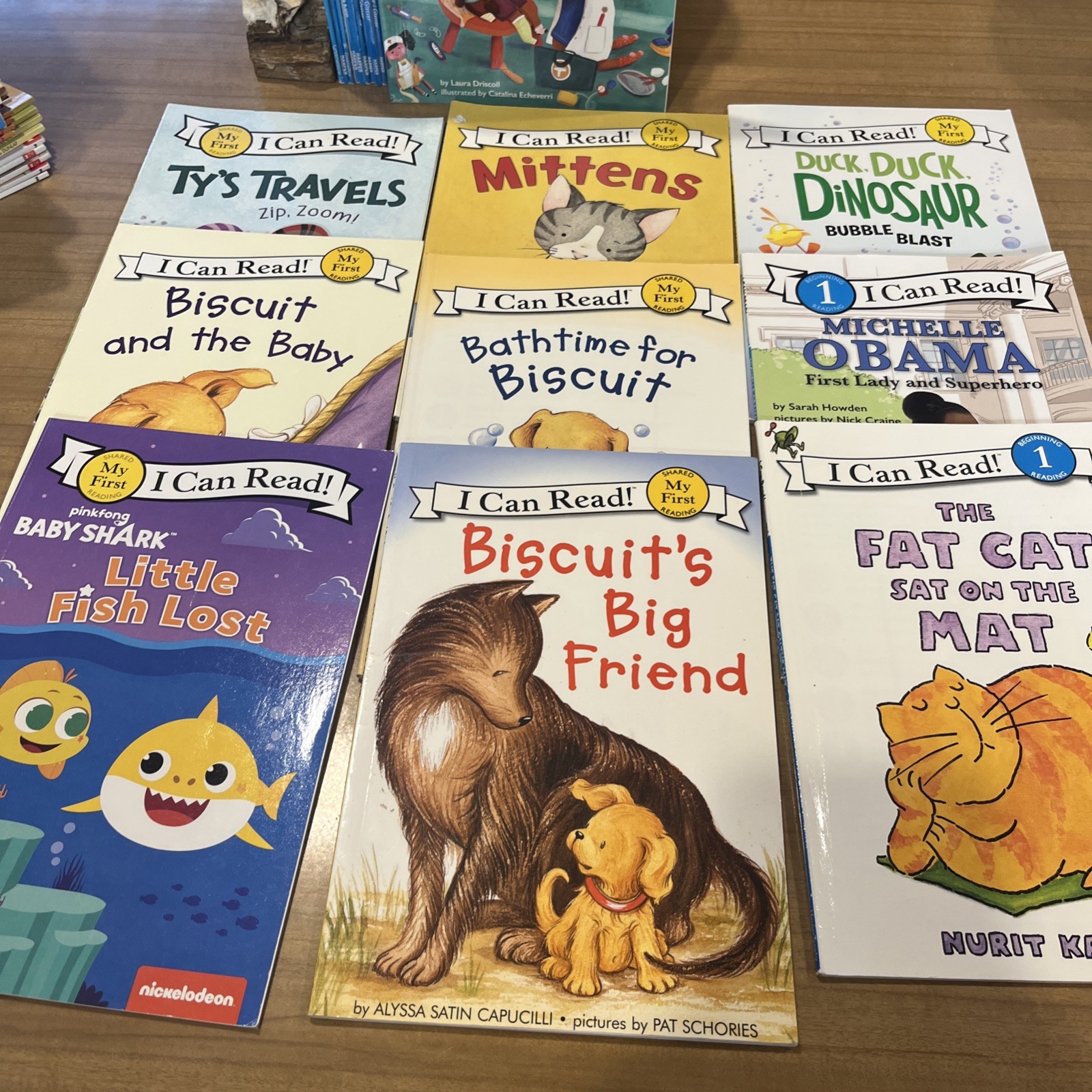 Lot of 120 Level My First & Level 1 I Can Read, Step Into Reading And More…