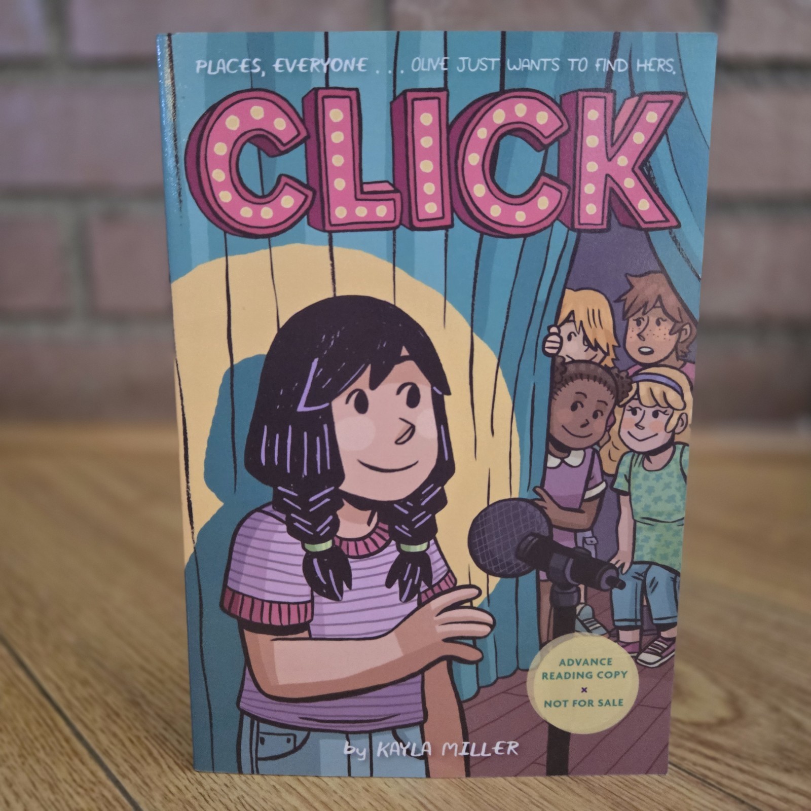 Click by Kayla Miller (2018 ARC Uncorrected Proof) HMH Kids Advance Reading Copy