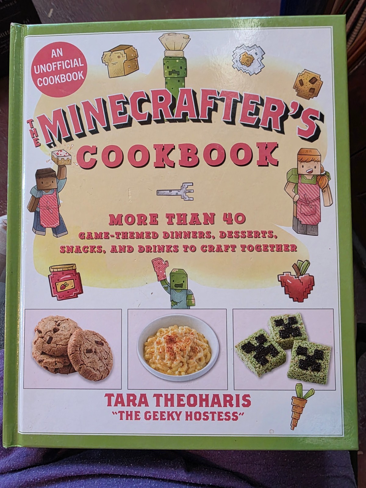 The Minecrafter’s Cookbook: More Than – Hardcover, by Theoharis Tara – Very Good