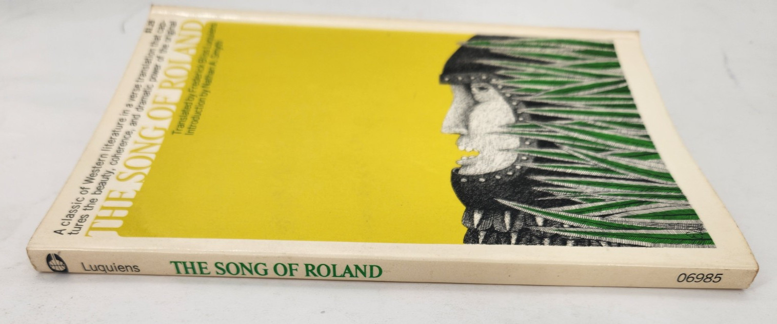 The Song of Roland translated by Frederick Bliss Luquiens-1973 Vintage Paperback