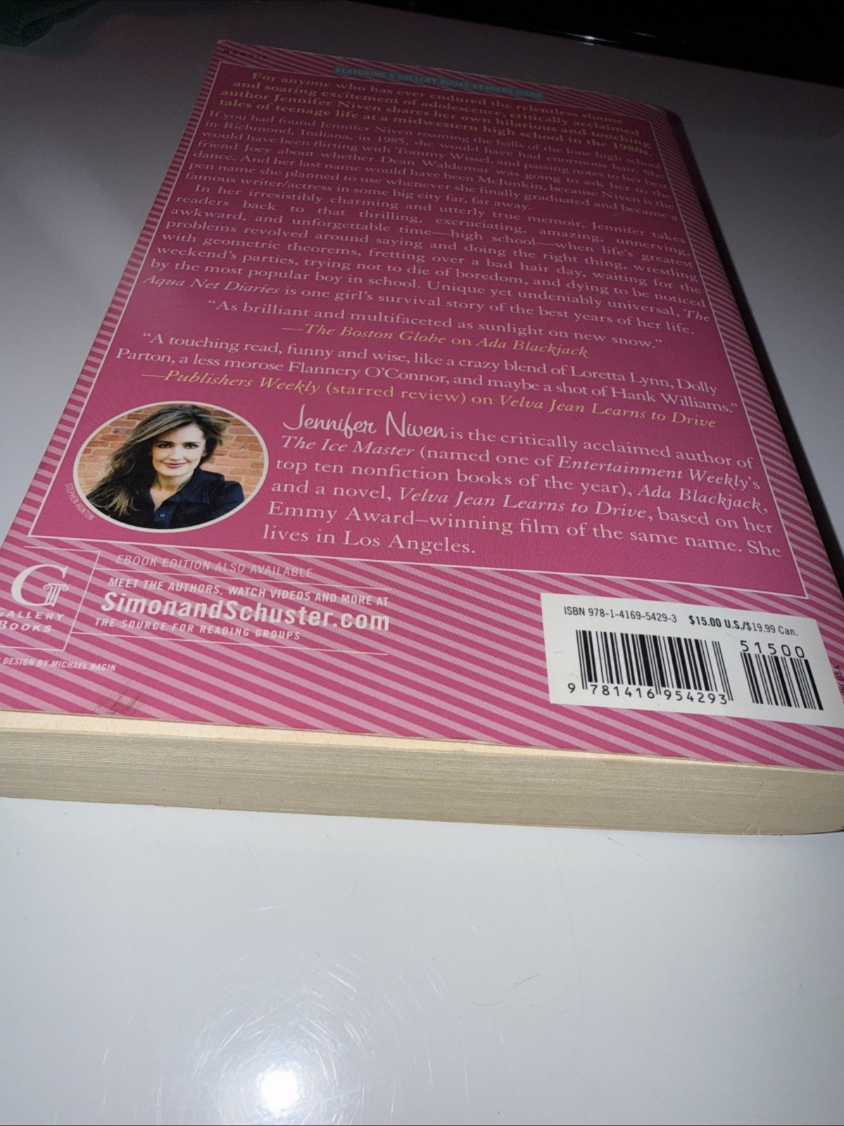 Aqua Net Diaries : Big Hair, Big Dreams, Small Town by Jennifer Niven (2010,…