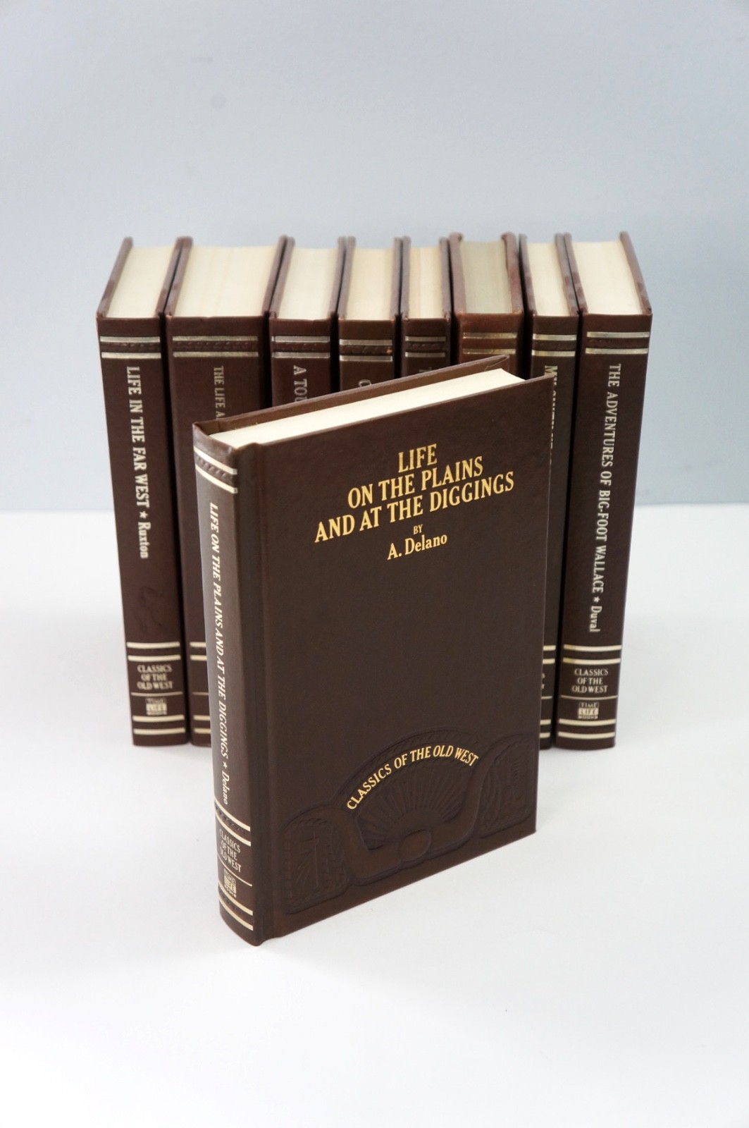 Classics of the Old West Time Life Books Leather Bound HC Various Titles
